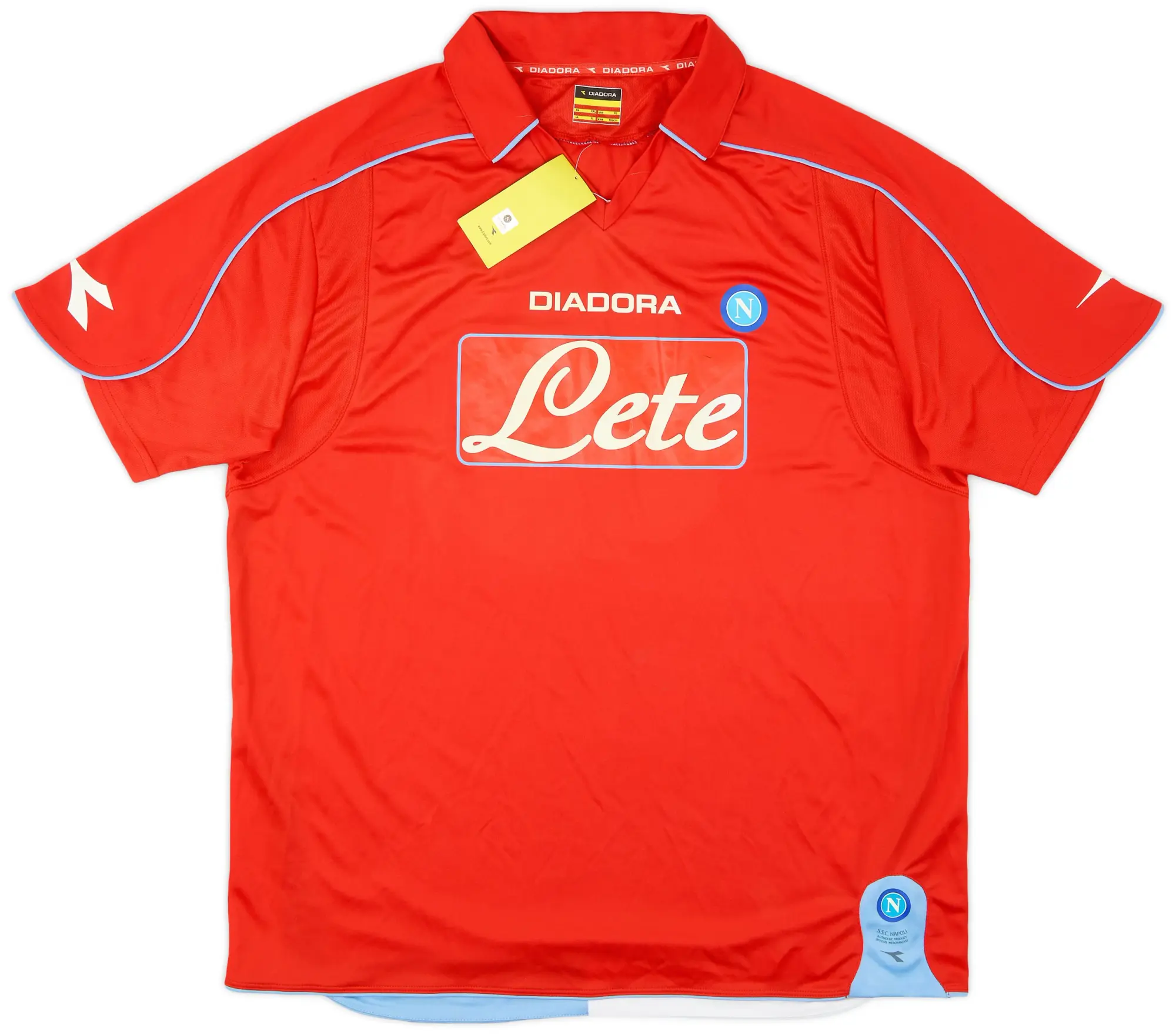 Diadora 2008-09 Napoli Away Shirt (XL)