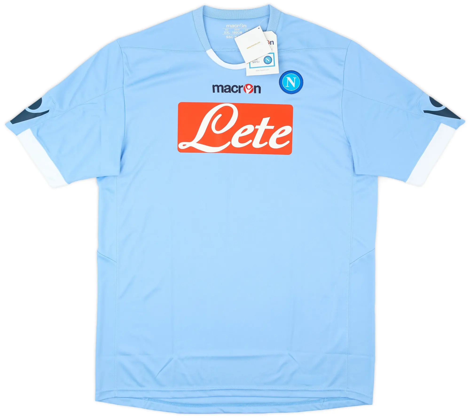 Macron 2010-11 Napoli Home Shirt (XXL)