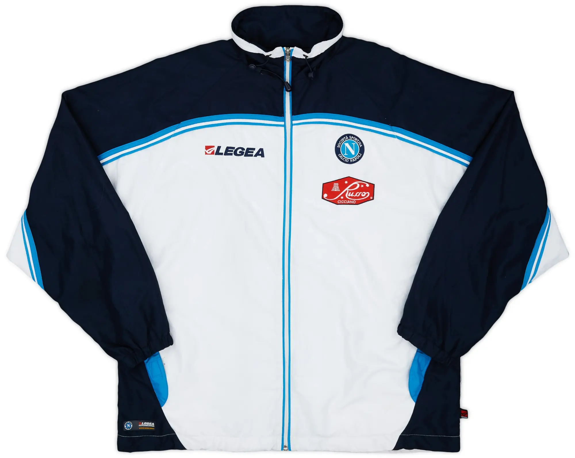 2003-04 Napoli Legea Track Jacket - 8/10 - (XL)