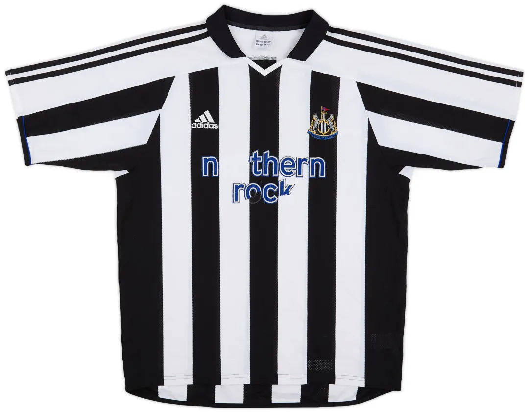 adidas Newcastle United Mens SS Home Shirt 2003/05
