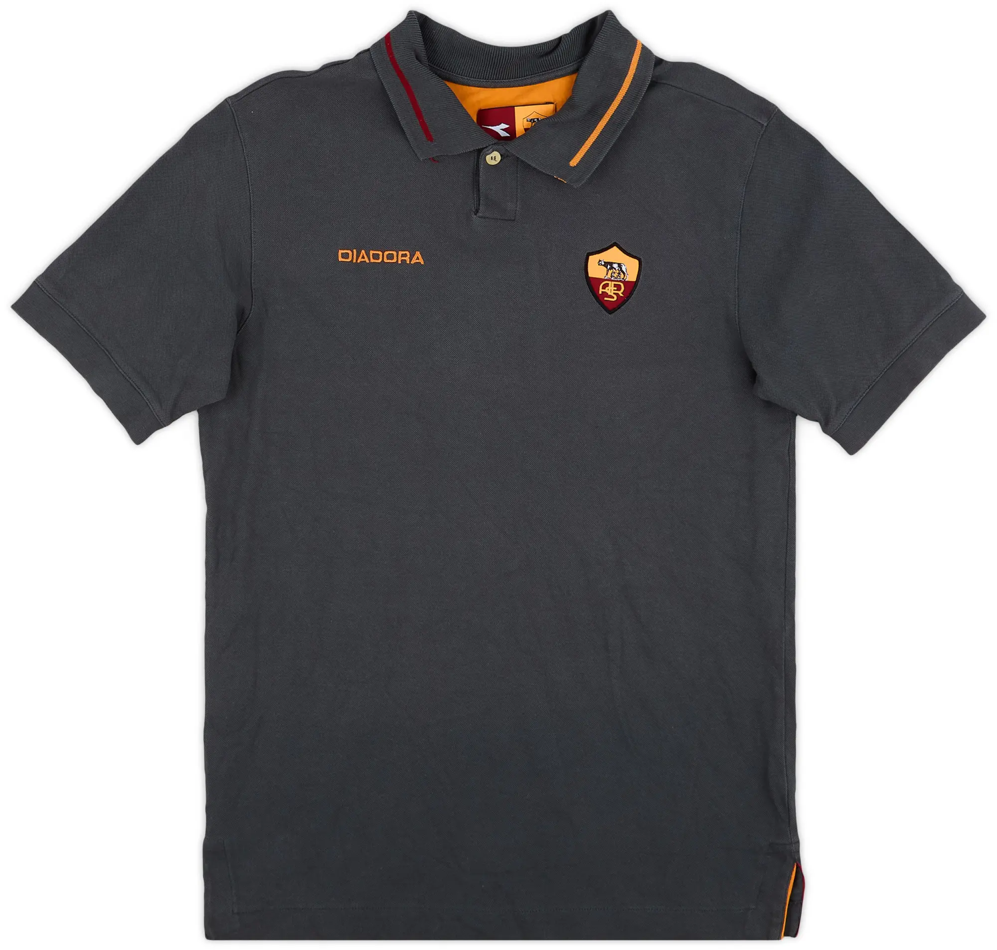 2006-07 Roma Diadora Polo Shirt - 8/10 - (L)