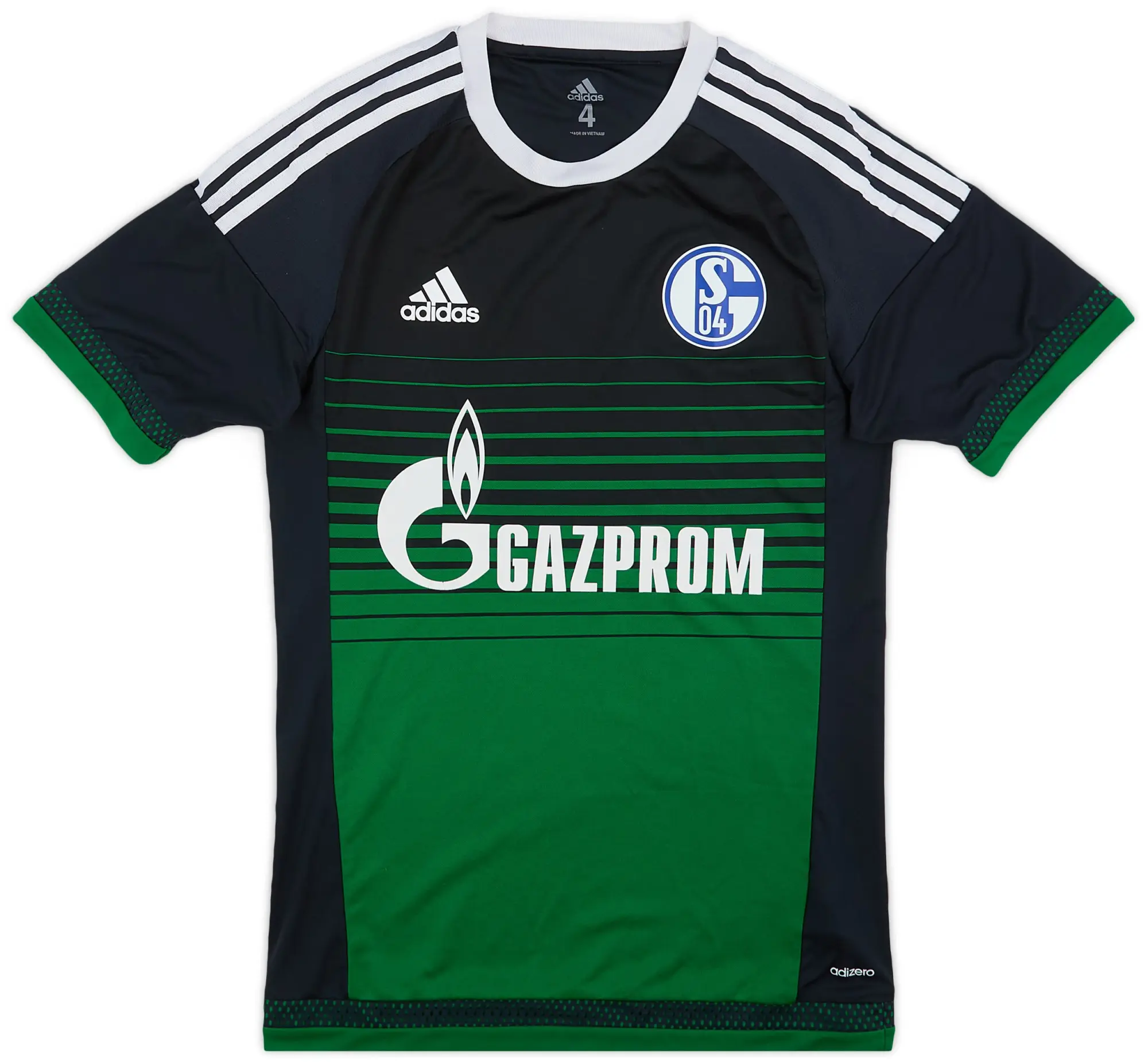 adidas 2015-17 Schalke Player Issue Third Shirt - 6/10 - (S)