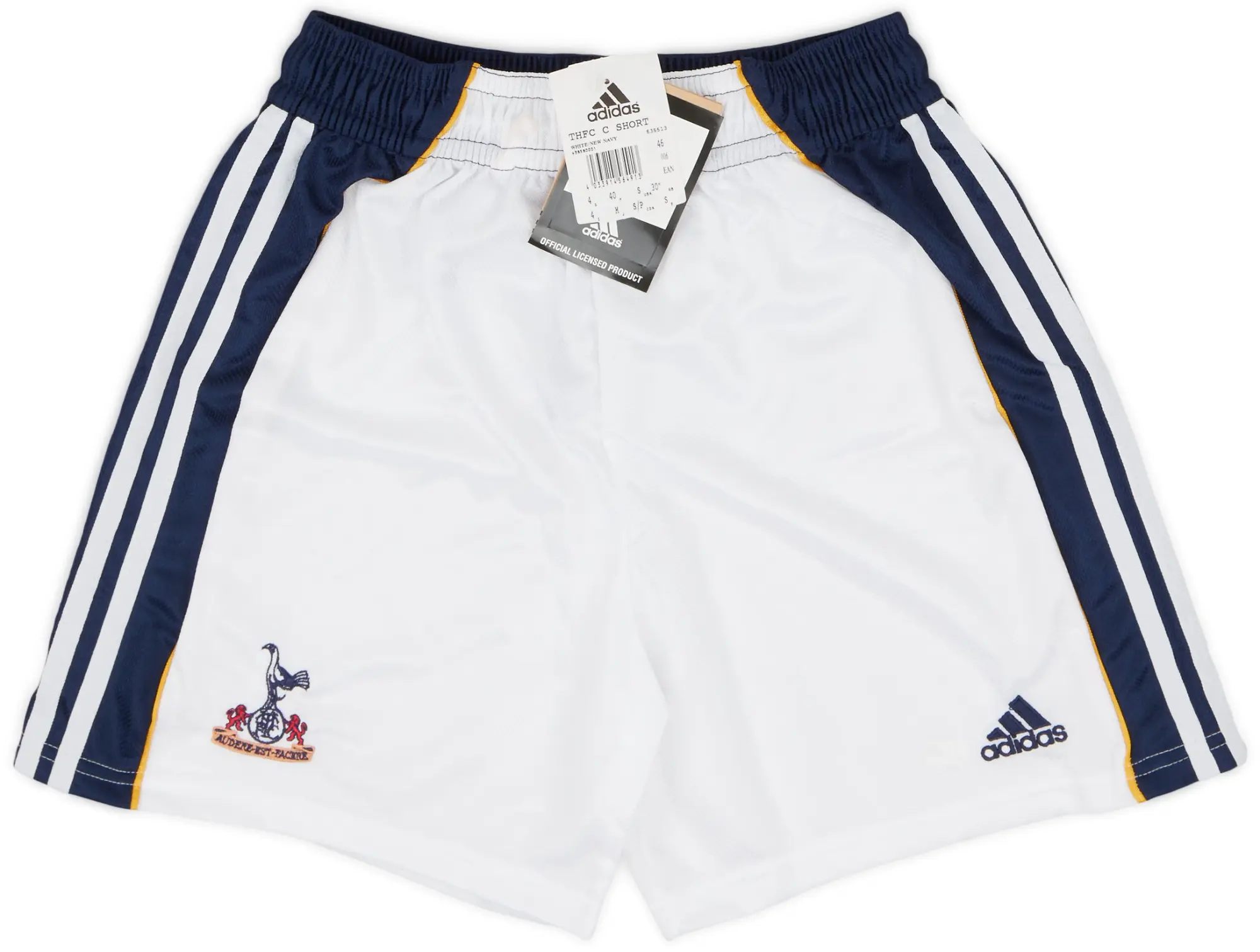 adidas 1999-01 Tottenham Away Shorts (S)