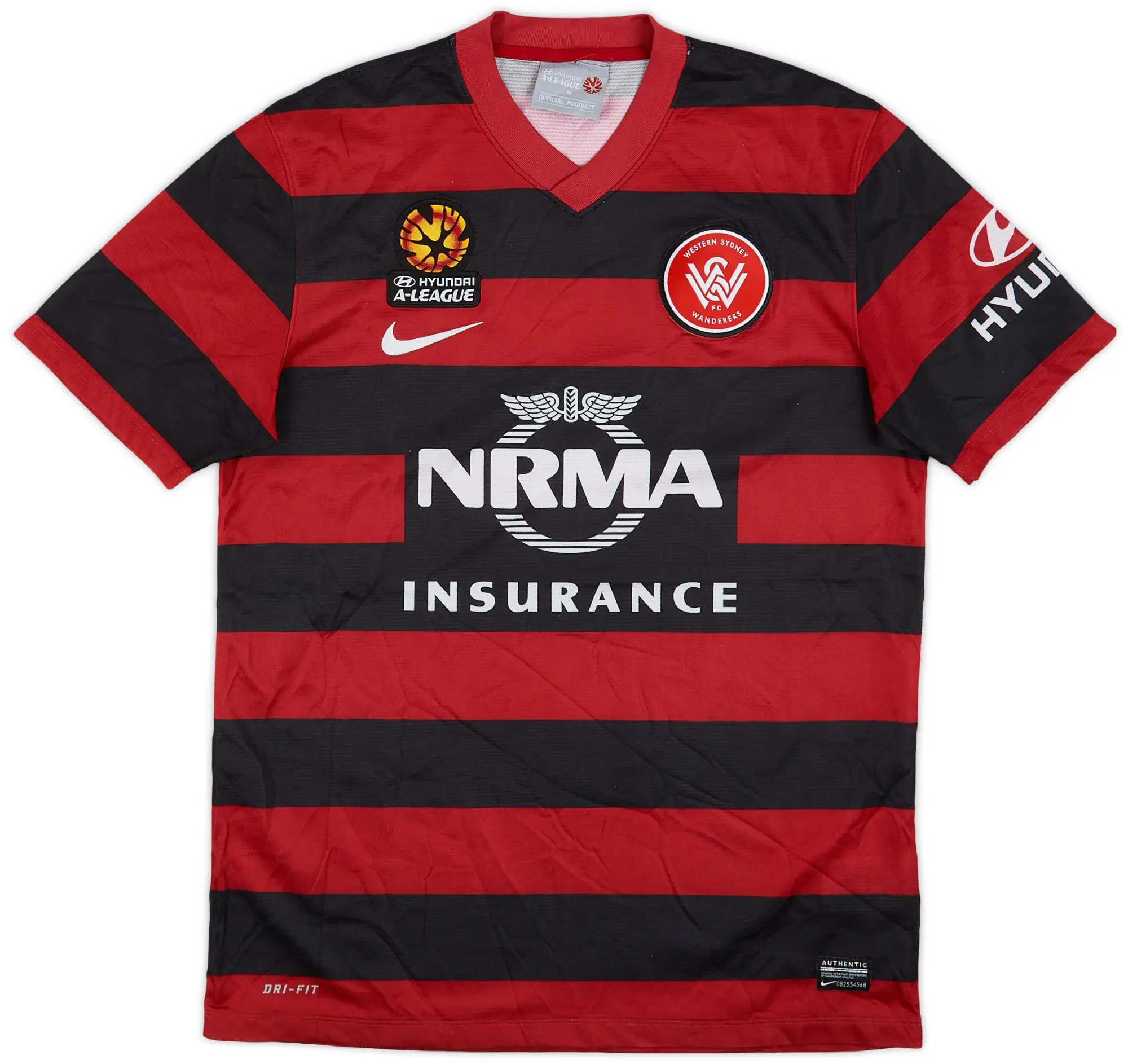 Nike 2012-14 Western Sydney Wanderers Home Shirt - 9/10 - (M)