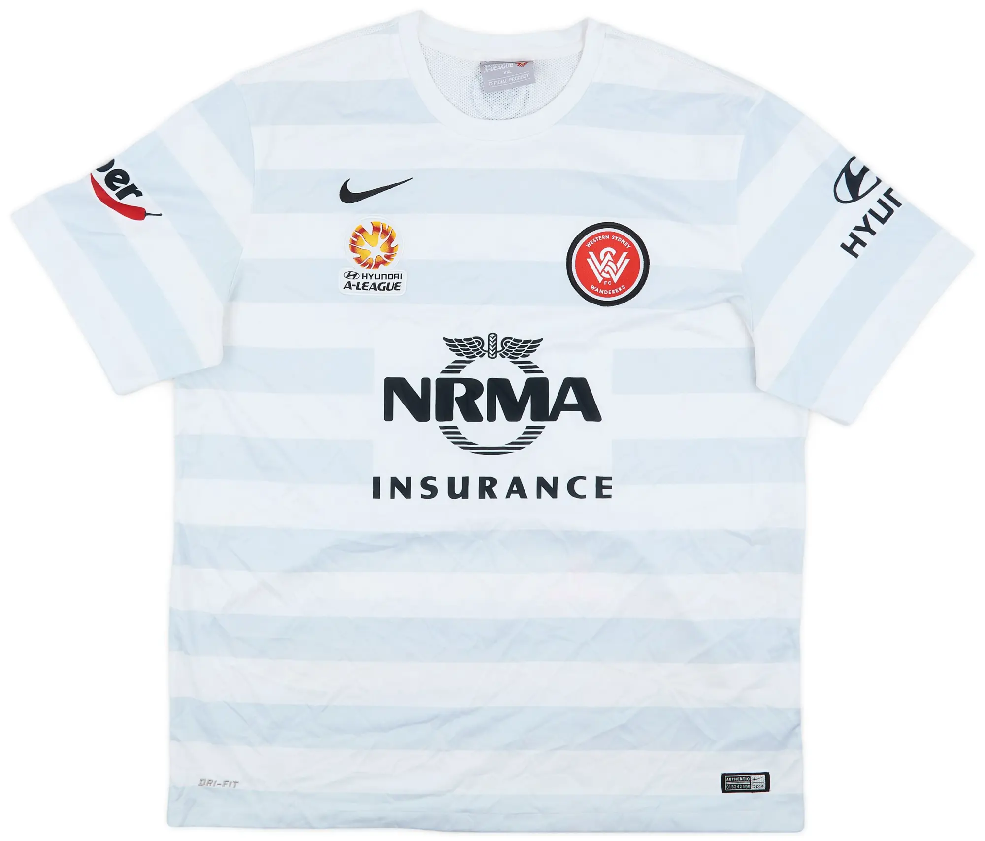 Nike 2014-15 Western Sydney Wanderers Away Shirt - 9/10 - (XXL)