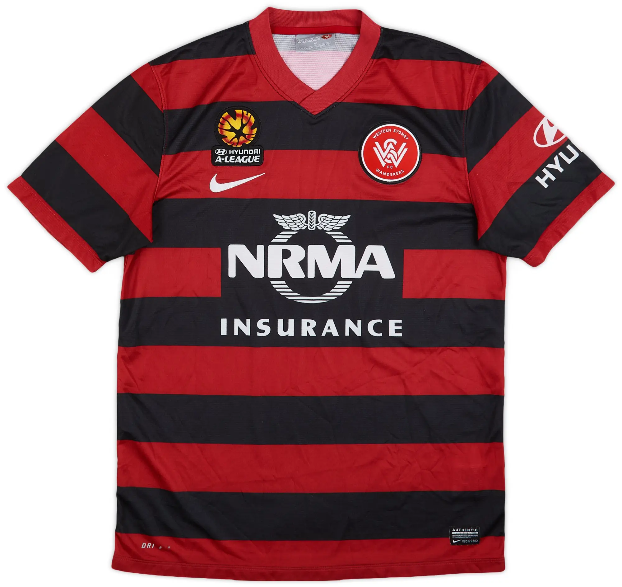 Nike 2012-14 Western Sydney Wanderers Home Shirt - 9/10 - (M)