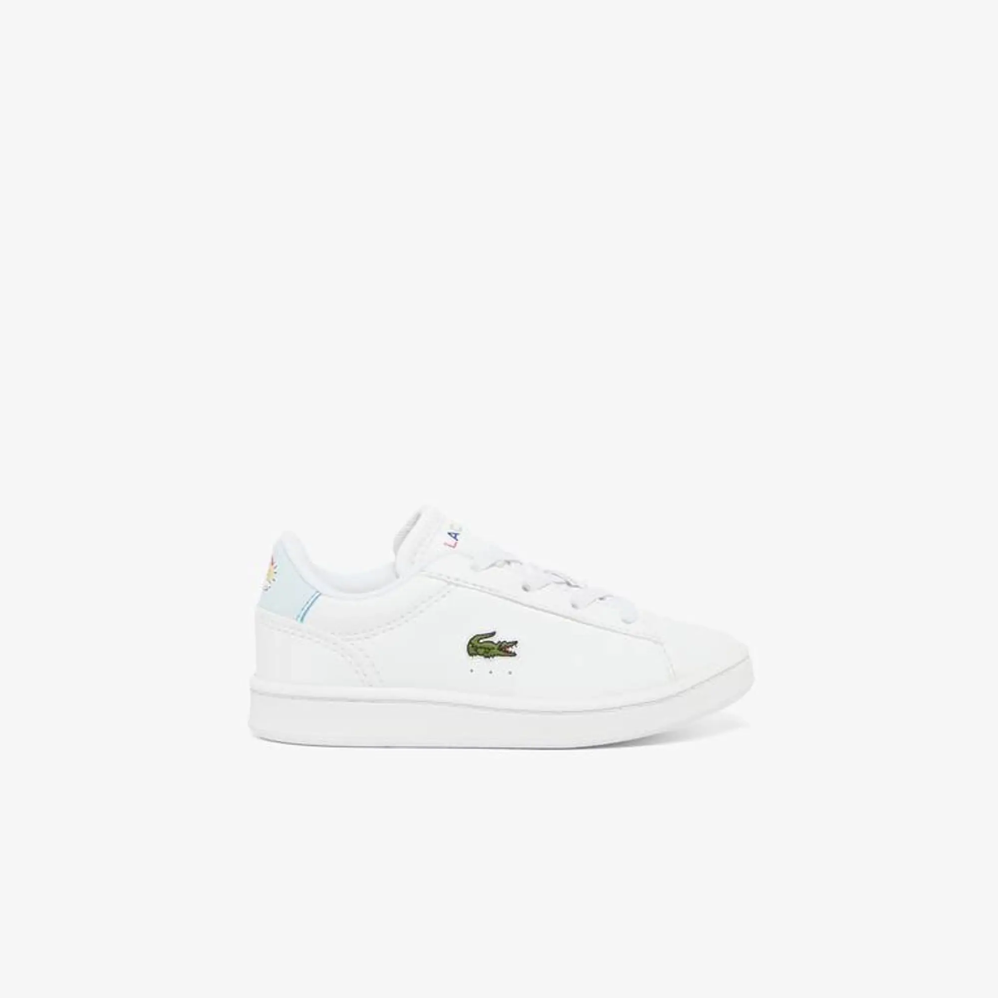 Lacoste Infant's Carnaby Set Sneakers - White & Light Blue