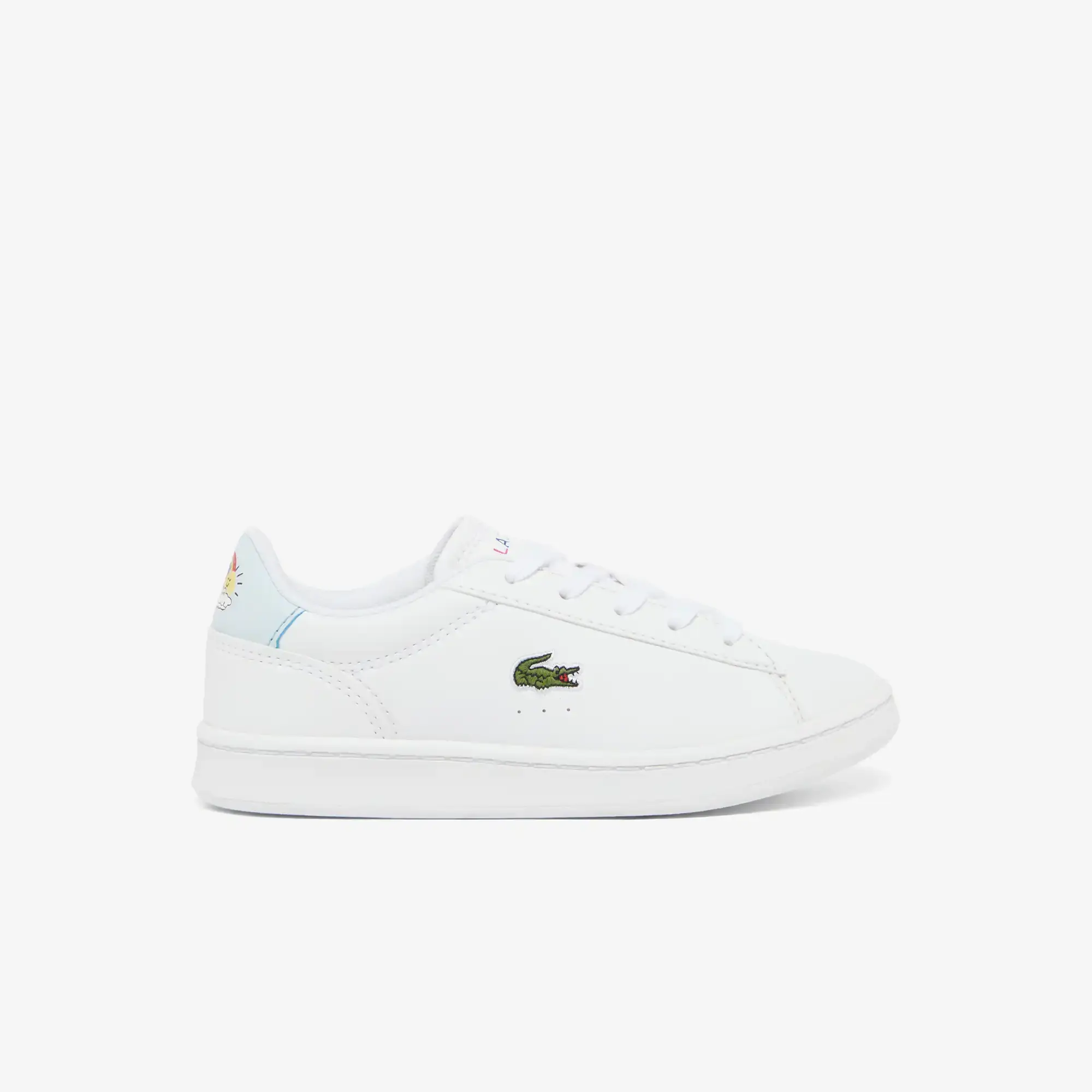 Lacoste Children's Carnaby Set Sneakers - White & Light Blue