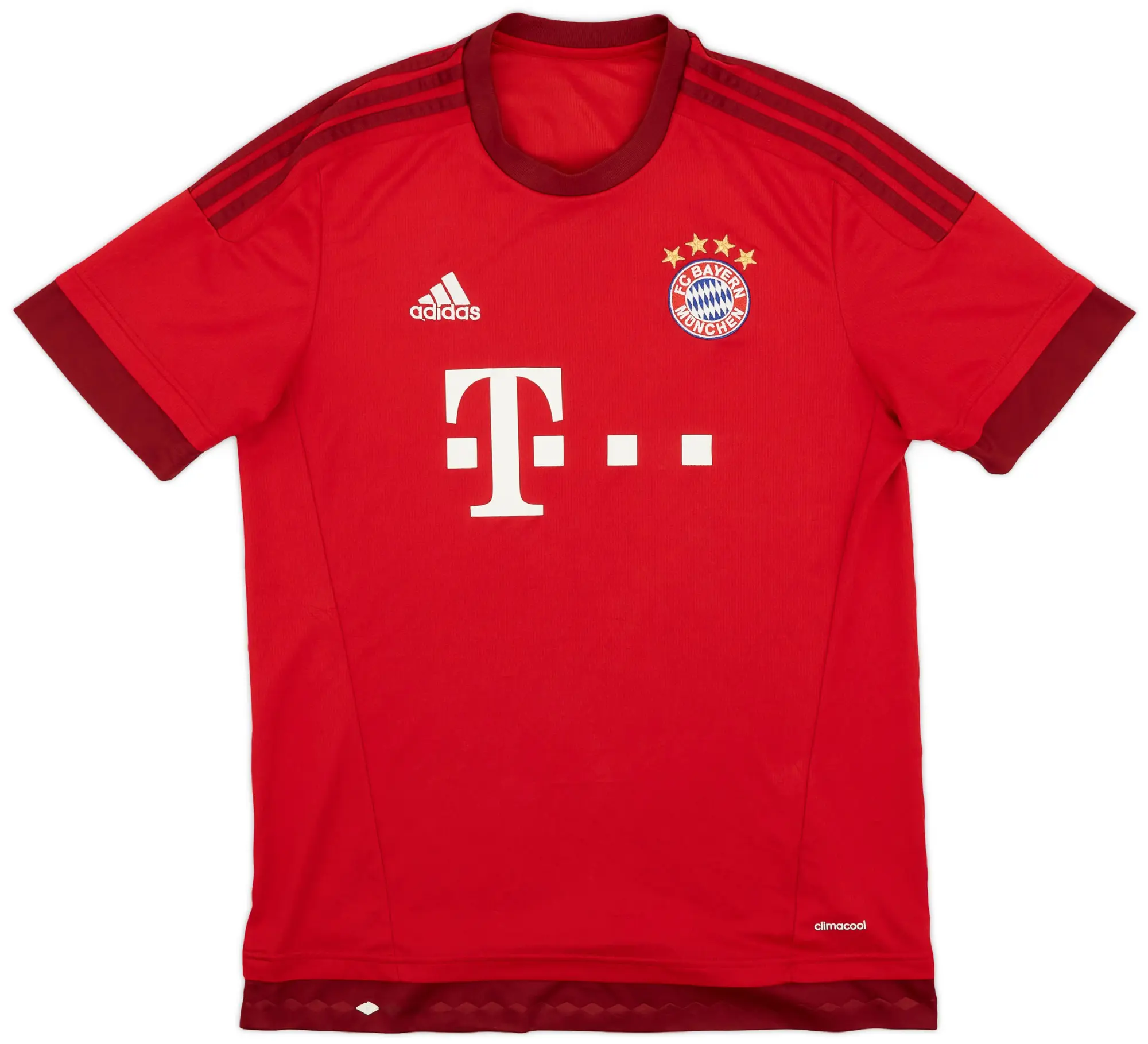 adidas 2015-16 Bayern Munich Home Shirt - 5/10 - (L)