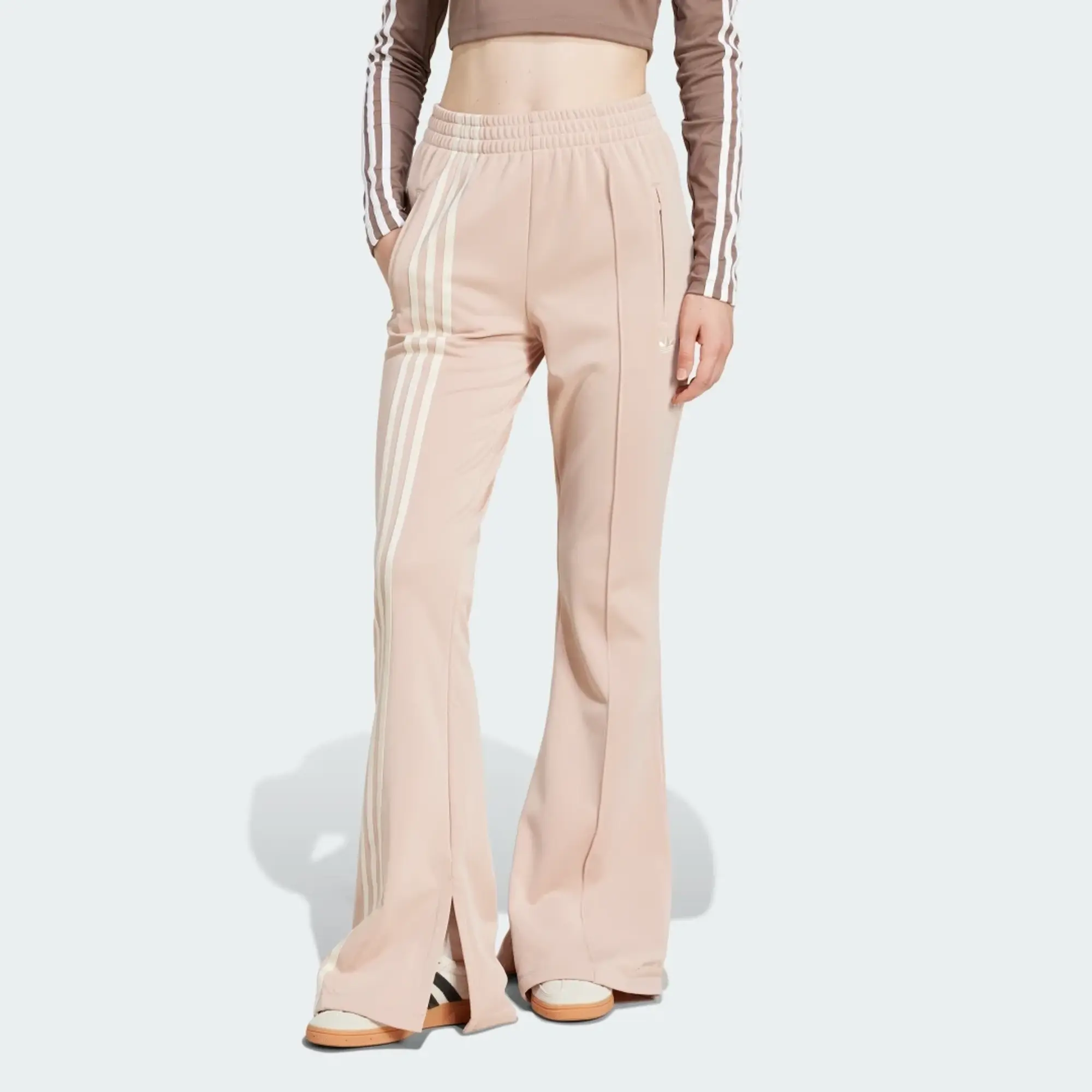 adidas Originals Women 3 Stripes Flared Firebird Track Pants