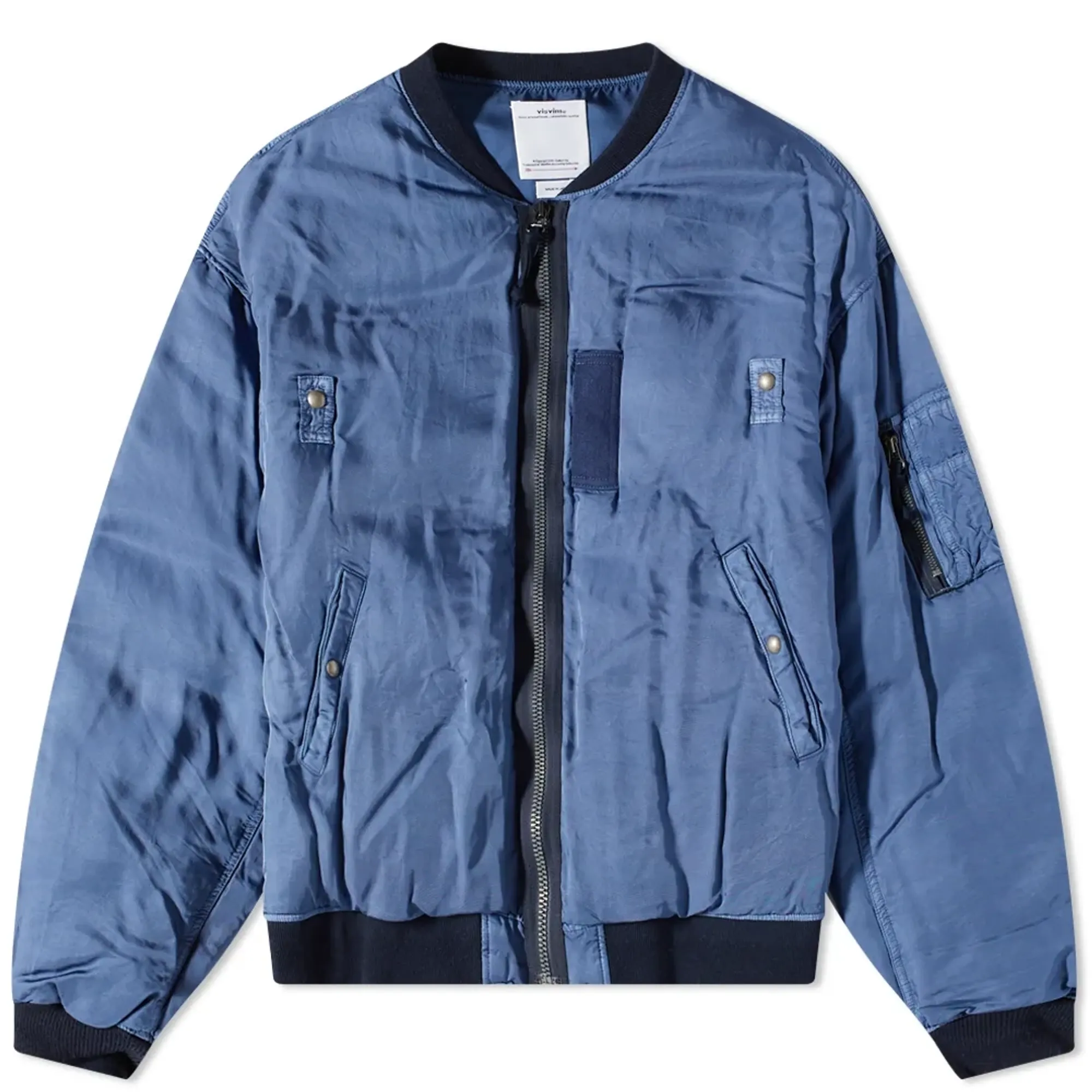 ジャケット・アウター visvim 22AW thorson down jkt blue size2 Visvim Men's Thorson Down Jacket Blue | 122205013005-BL | FOOTY.COM