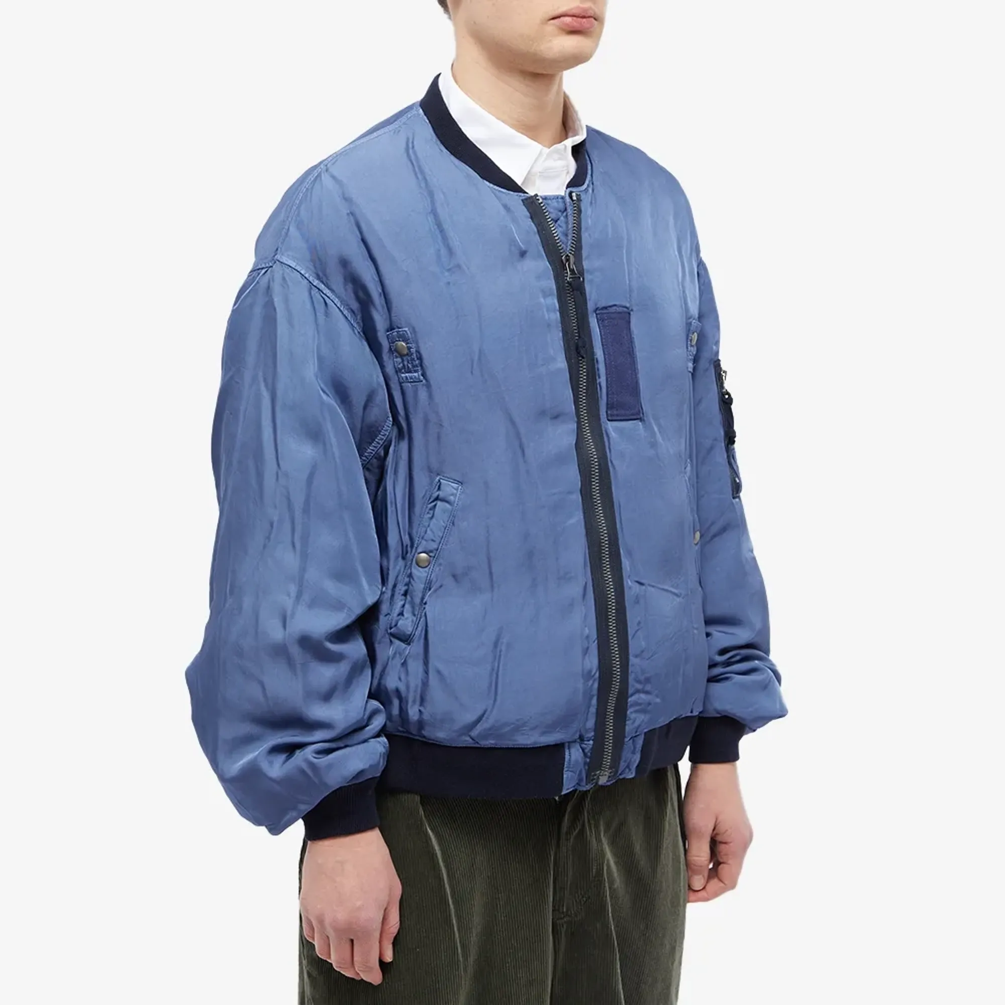 ジャケット・アウター visvim 22AW thorson down jkt blue size2 Visvim Men's Thorson Down Jacket Blue | 122205013005-BL | FOOTY.COM