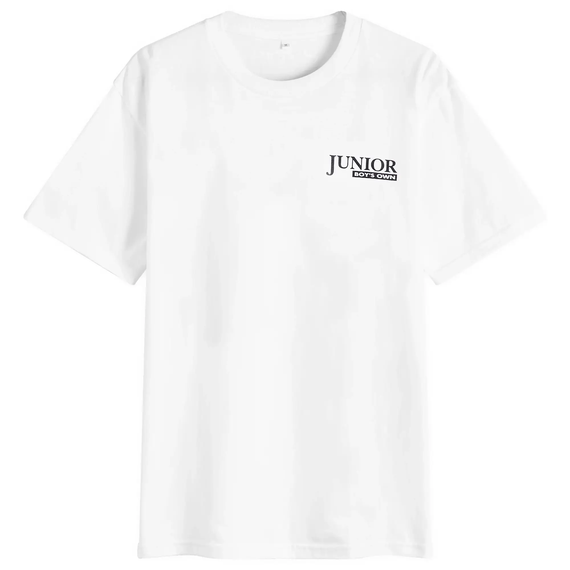 Boys Own Men's Classic Junior Boys Own Men's Logo Print T Shirt White