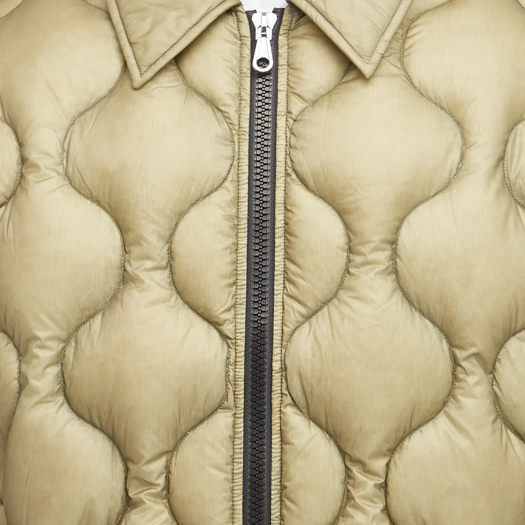 Cole Buxton Men's Translucent Taped Shirt Jacket Khaki