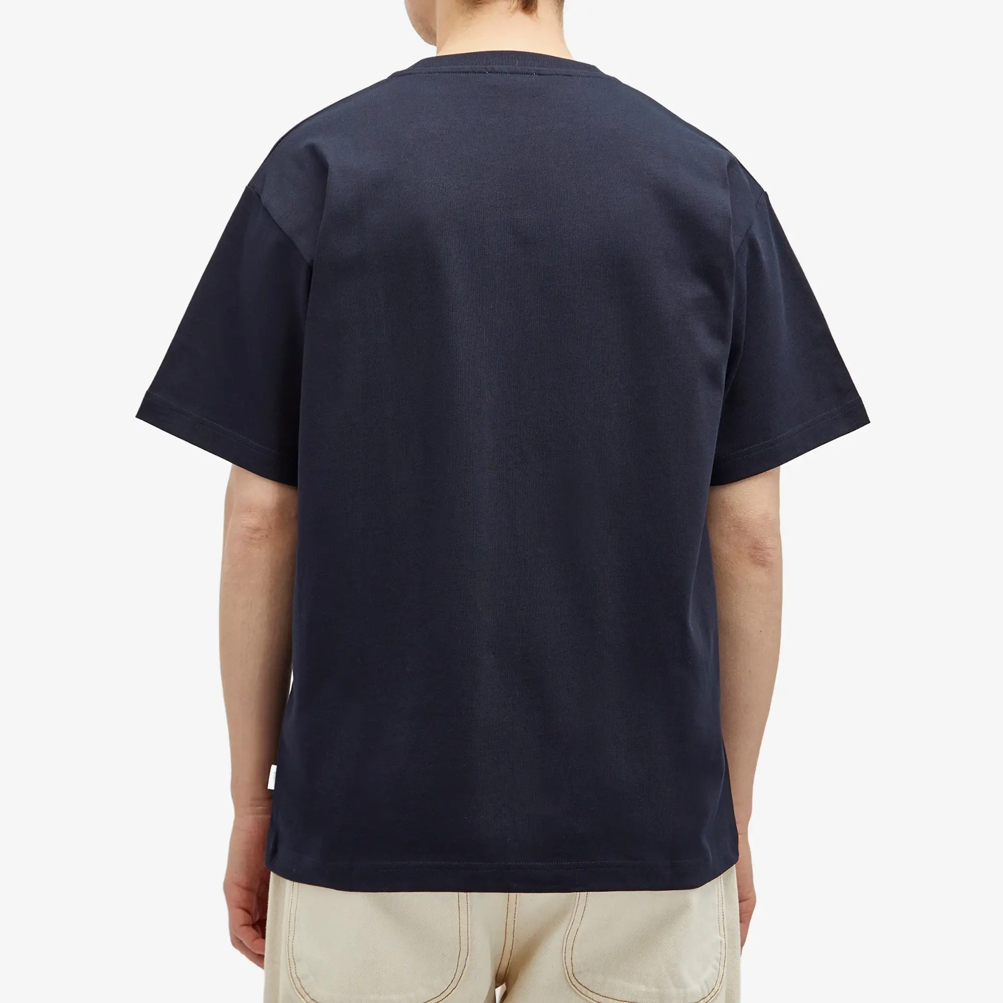 Norse Projects Men's Standard Heavyweight T-Shirt Dark Navy