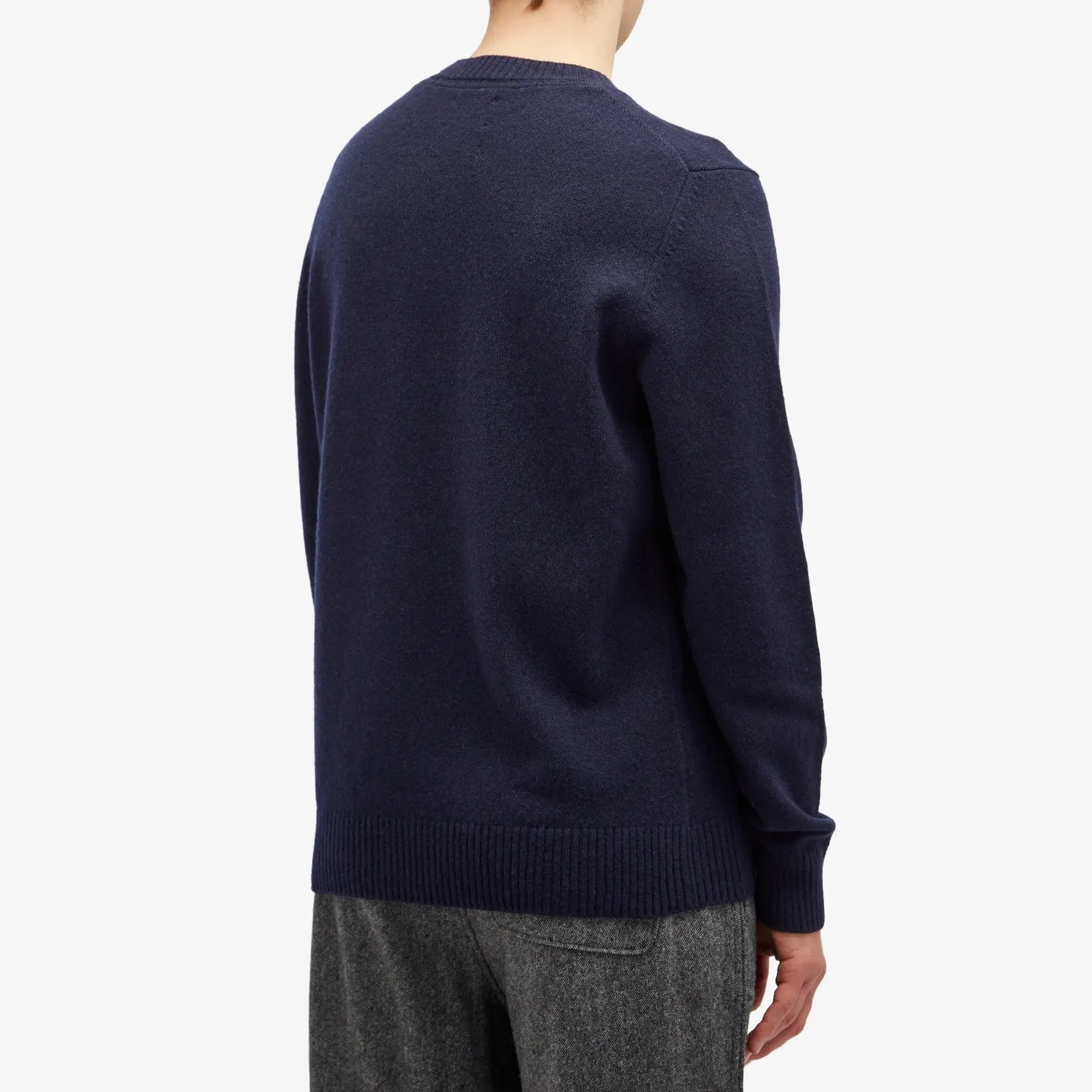 Norse Projects Standard Merino Lambswool Sweater Men Pullovers Blue