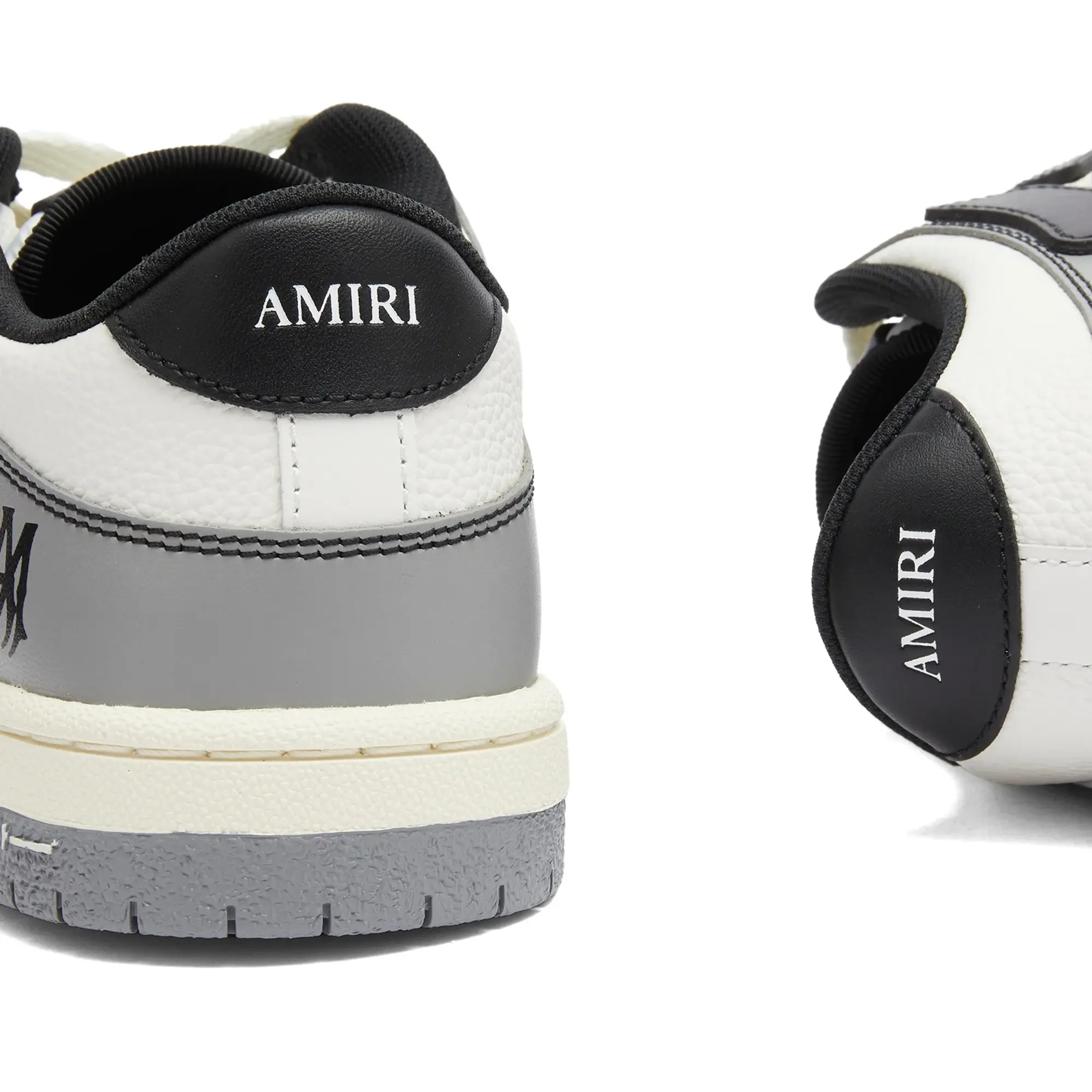AMIRI Men's Varsity Skel Low Top Sneaker Black