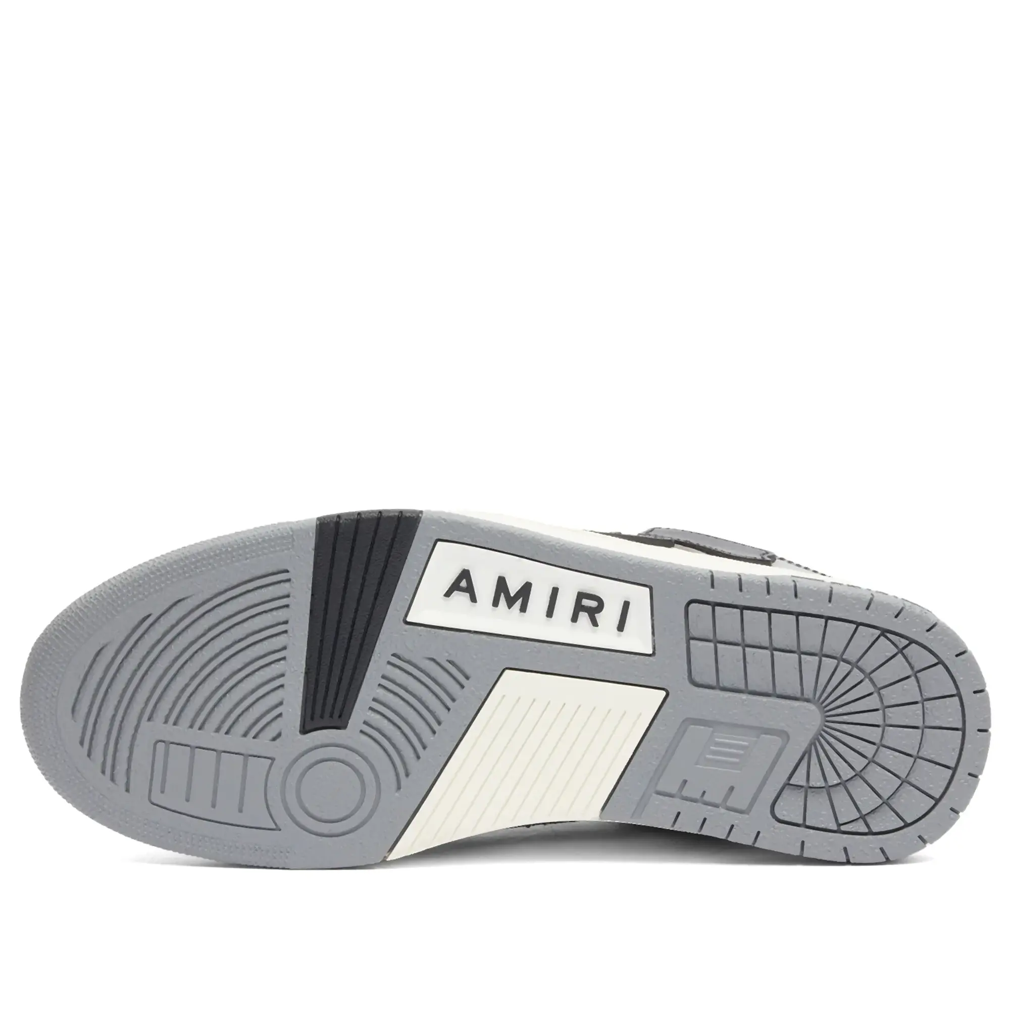 AMIRI Men's Varsity Skel Low Top Sneaker Black