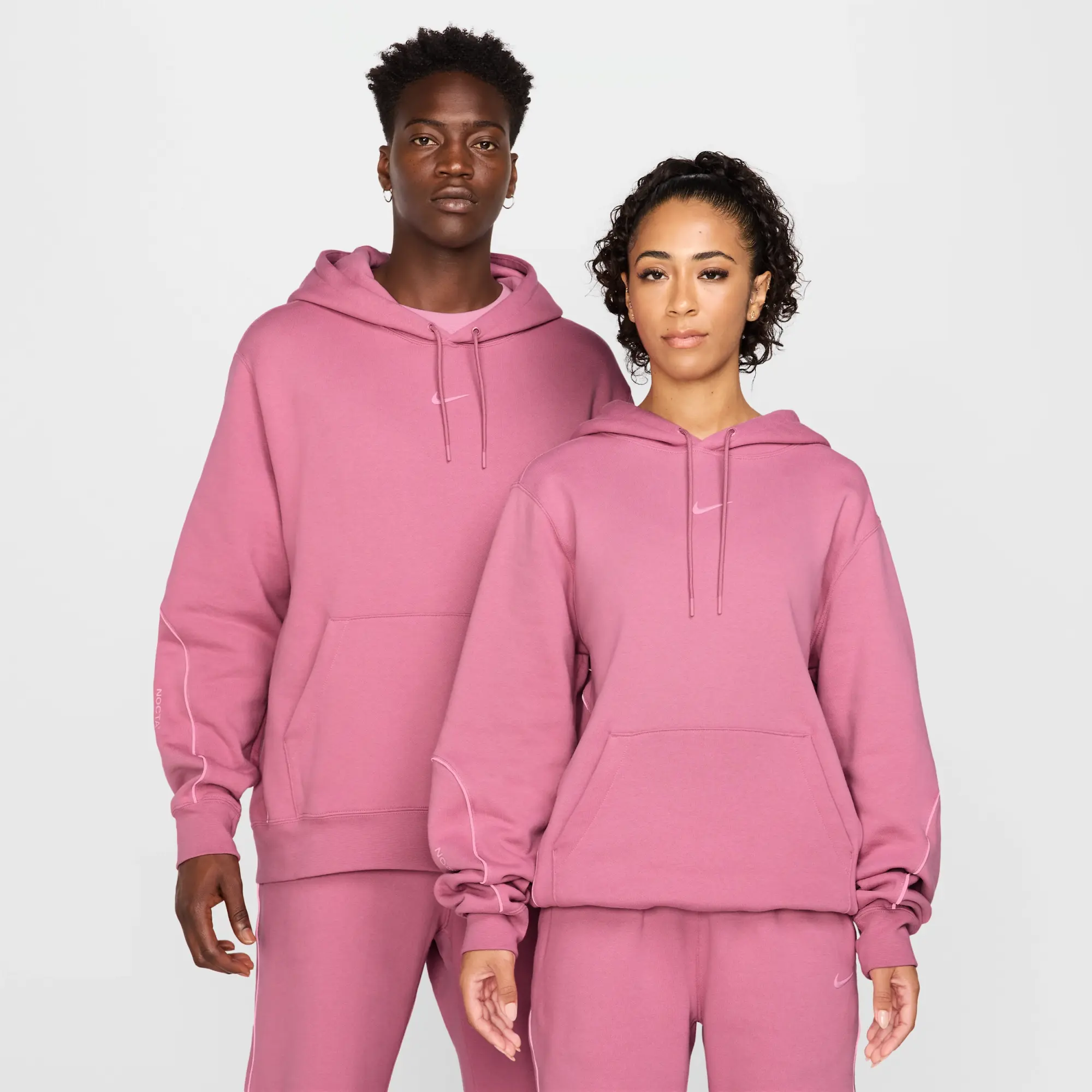 Sweatshirt Nike X Nocta Fleece Cs Hoodie Desert Berry/ Elemental Pink L