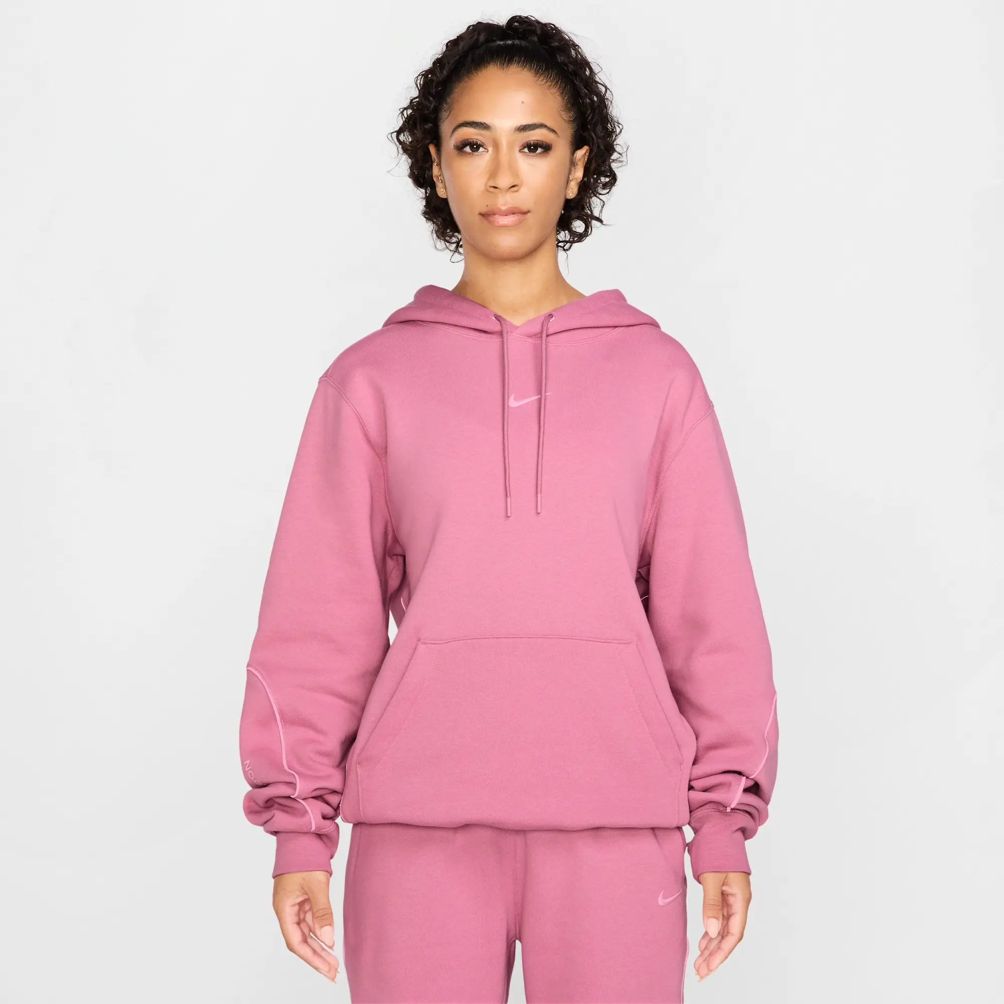 Sweatshirt Nike X Nocta Fleece Cs Hoodie Desert Berry/ Elemental Pink L