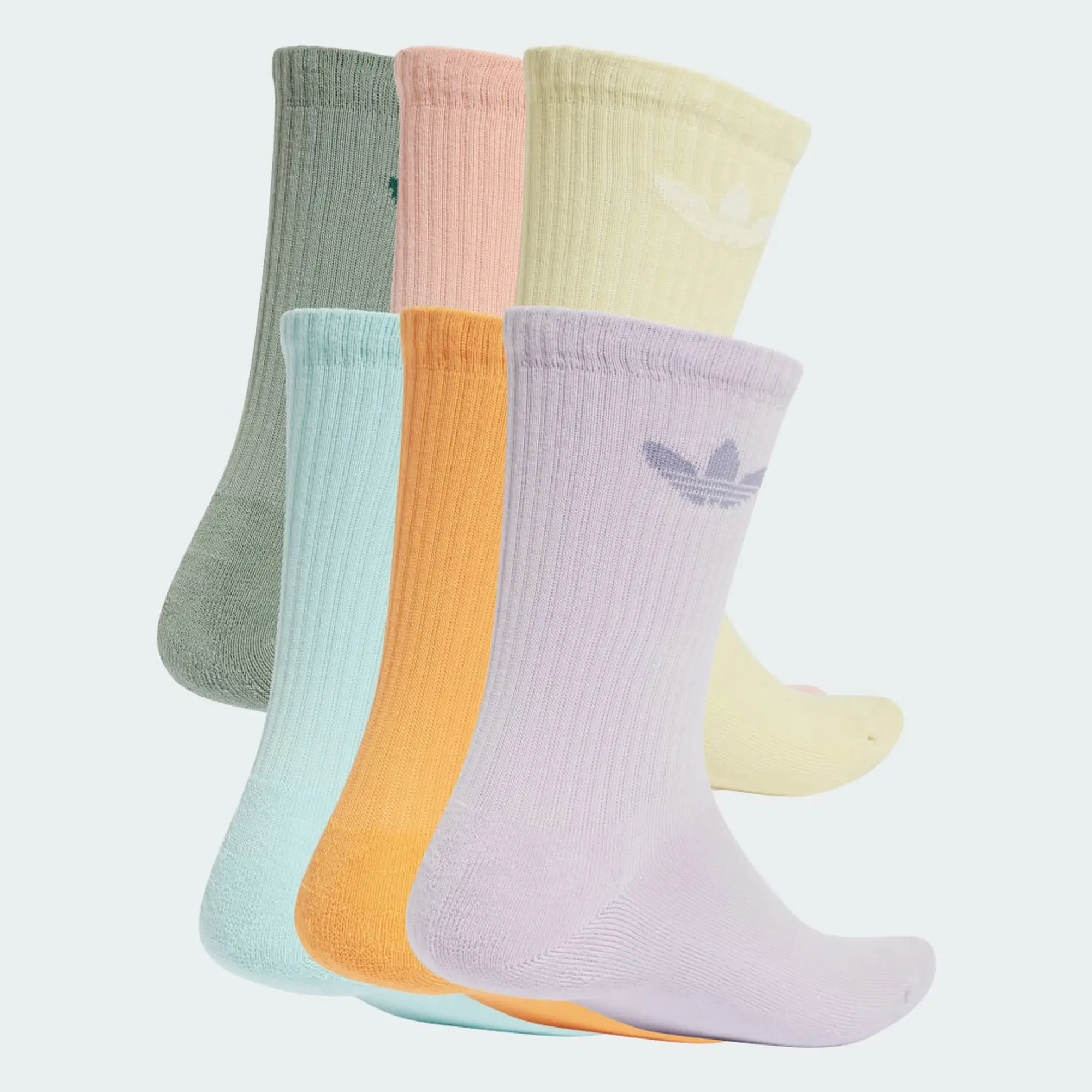 adidas Originals adidas Trefoil Cushion Crew Socks 6 Pairs