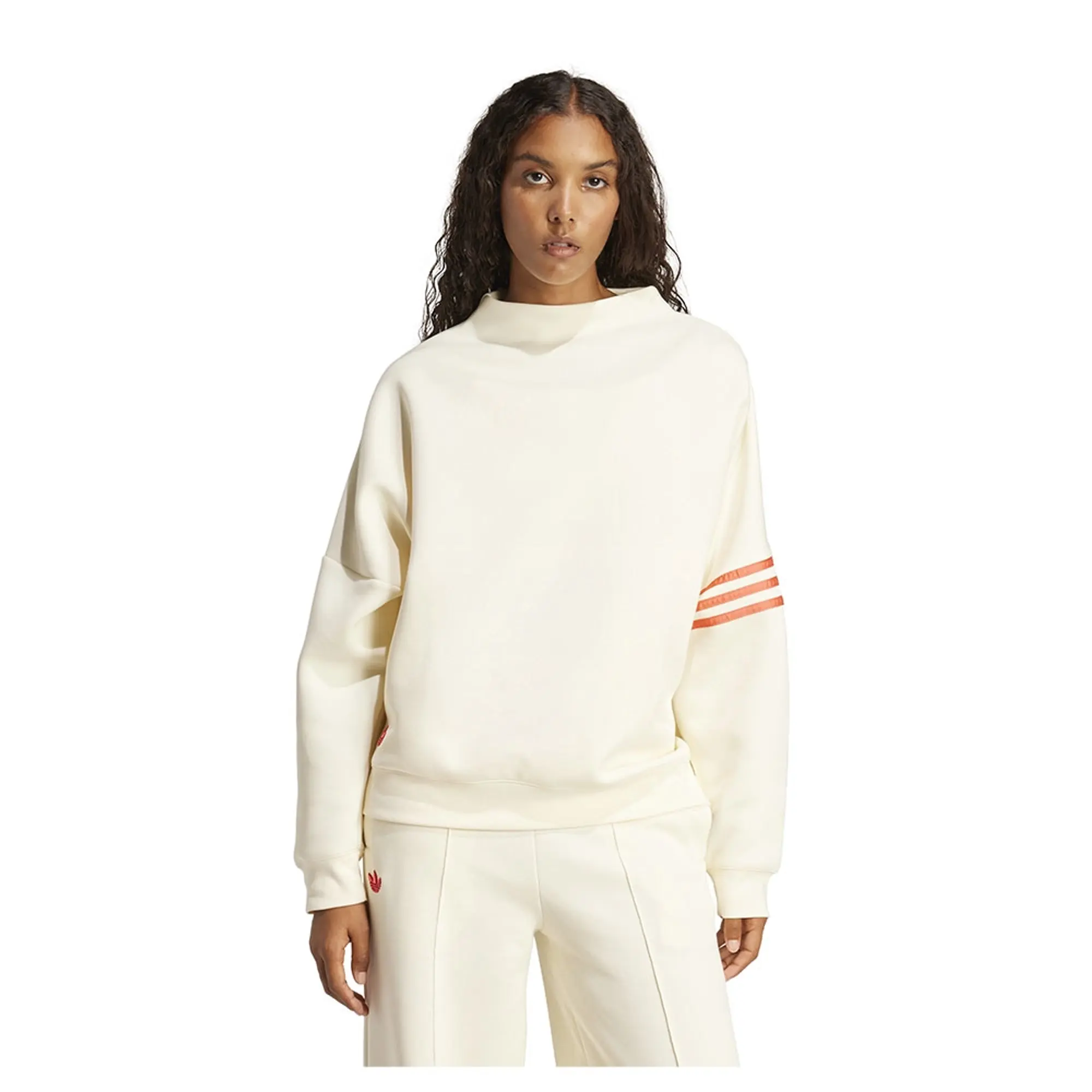 Adidas Originals Neuclassics Oversized Mock Neck Sweatshirt