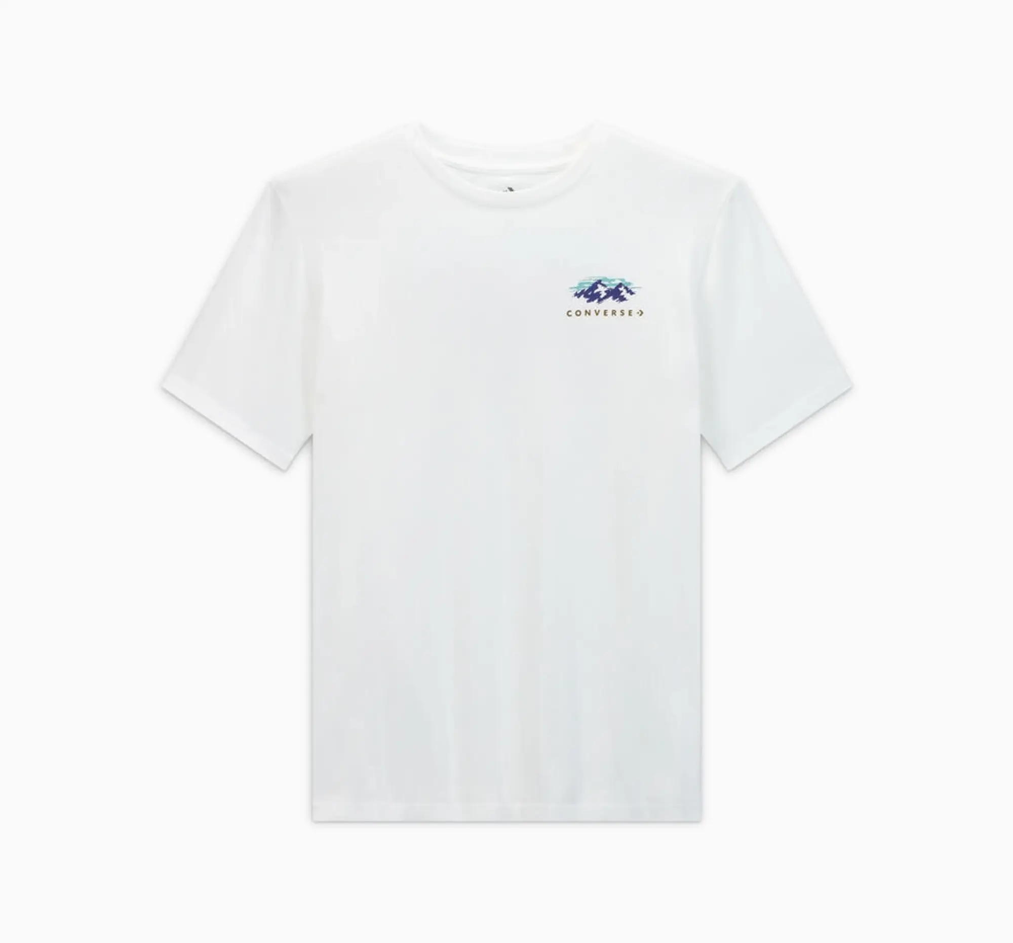 Converse Abstract Mountain T-Shirt - White