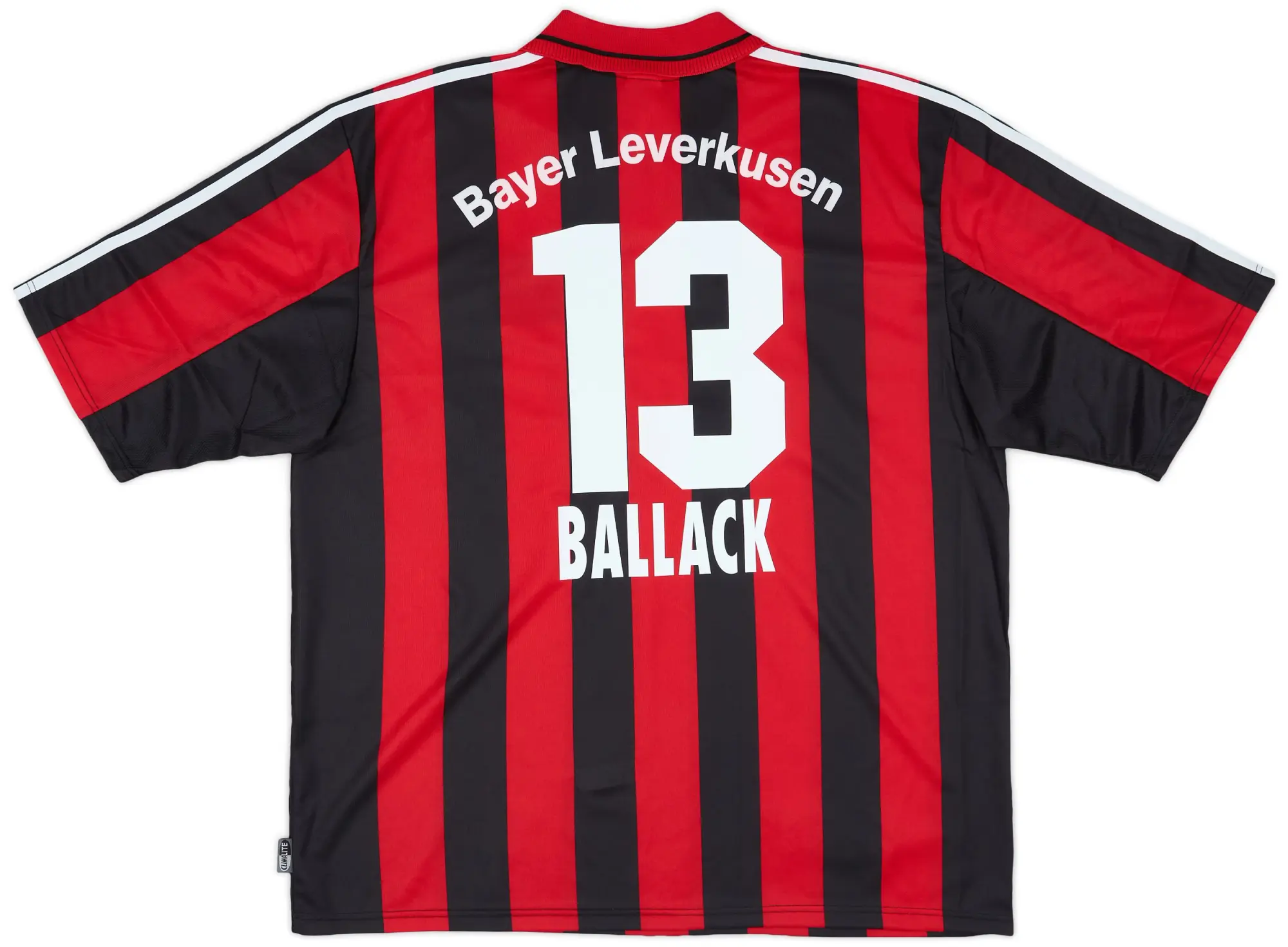 adidas 2000-01 Bayer Leverkusen Home Shirt Ballack #13 (XXL)