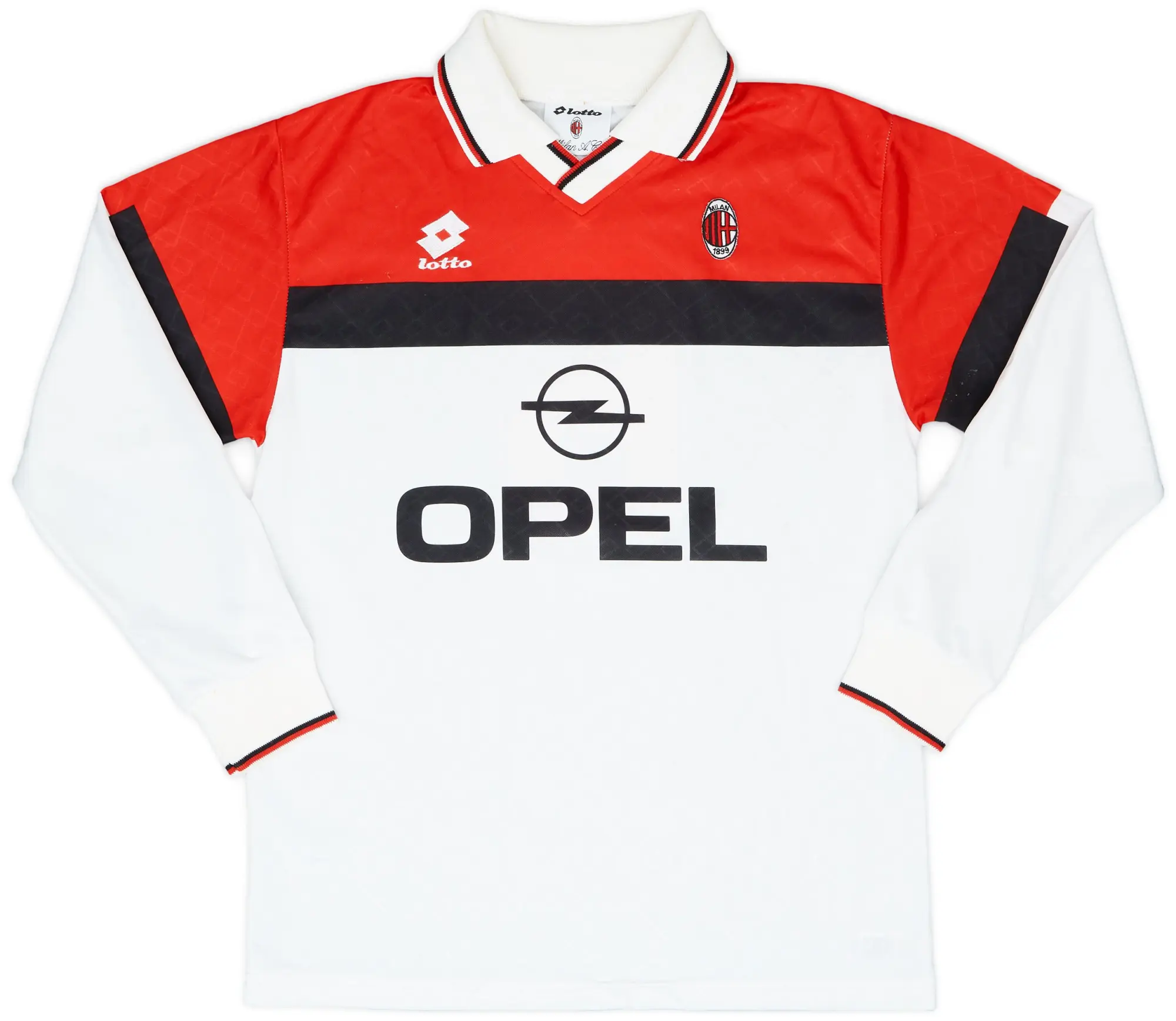 Lotto 1994-95 AC Milan Match Issue Away Shirt #6