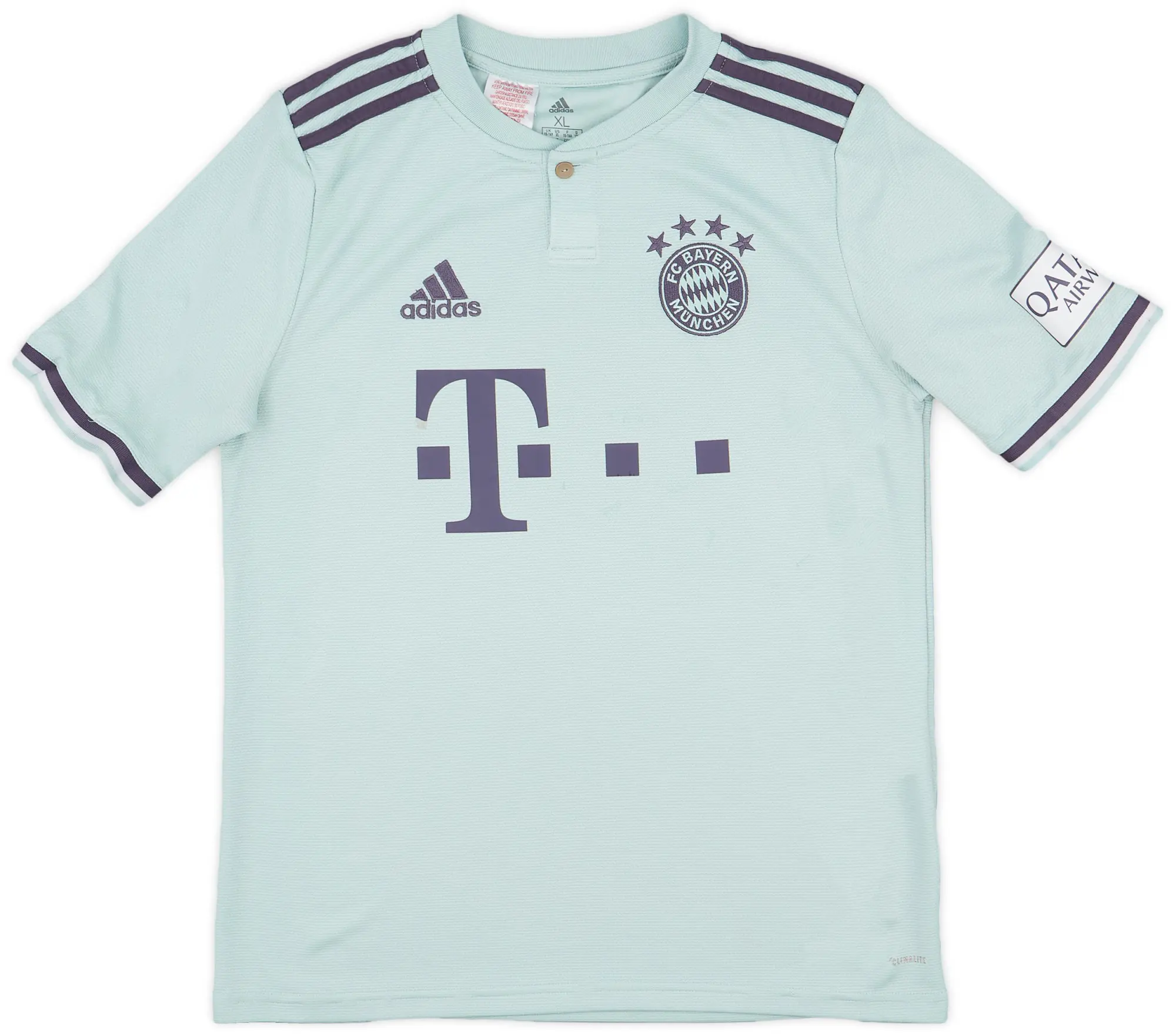 adidas 2018-19 Bayern Munich Away Shirt - 5/10 - (XL.Boys)