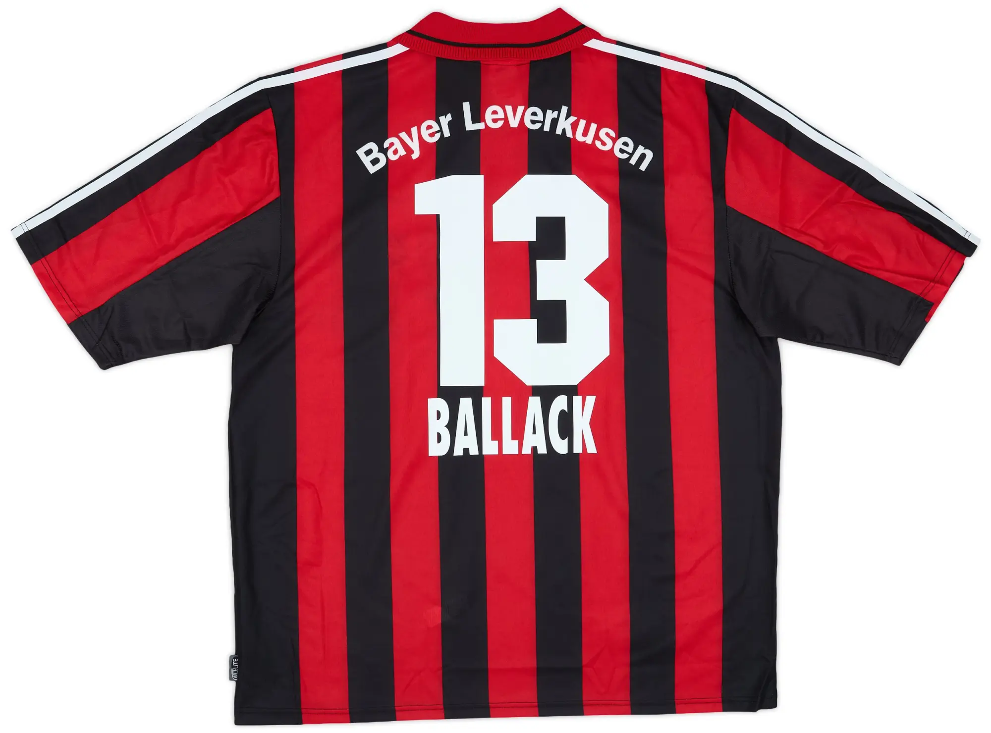 adidas 2000-01 Bayer Leverkusen Home Shirt Ballack #13 (XXL)