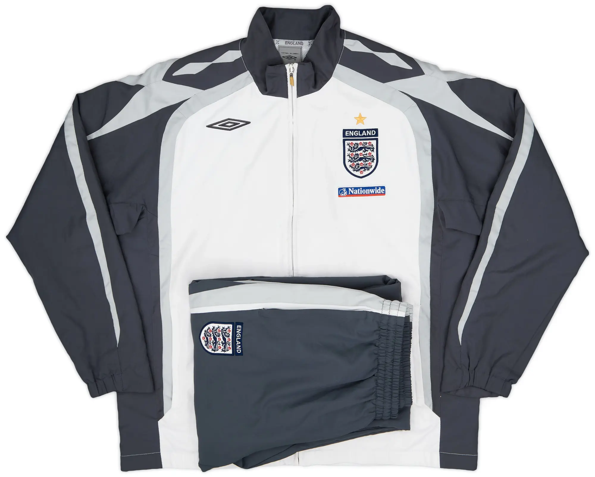 2007-09 England Umbro Tracksuit - 7/10 - (XL)