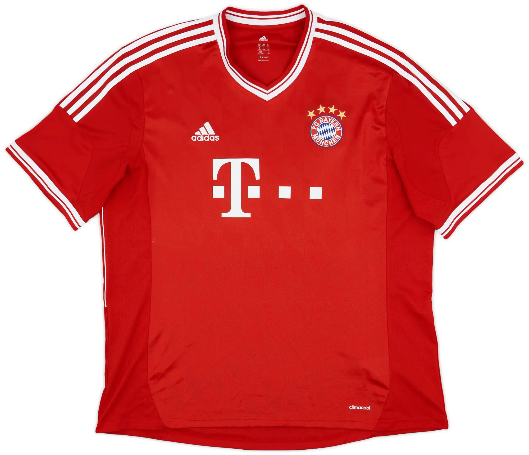 adidas 2013-14 Bayern Munich Home Shirt - 8/10 - (XXL)