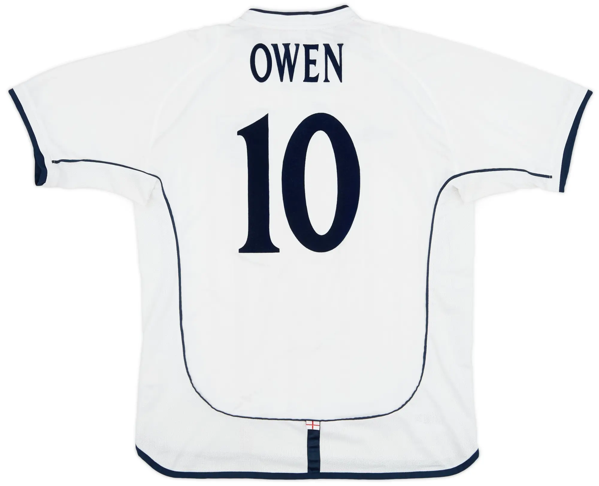 Umbro 2001-03 England Home Shirt Owen #10 - 7/10 - (L)