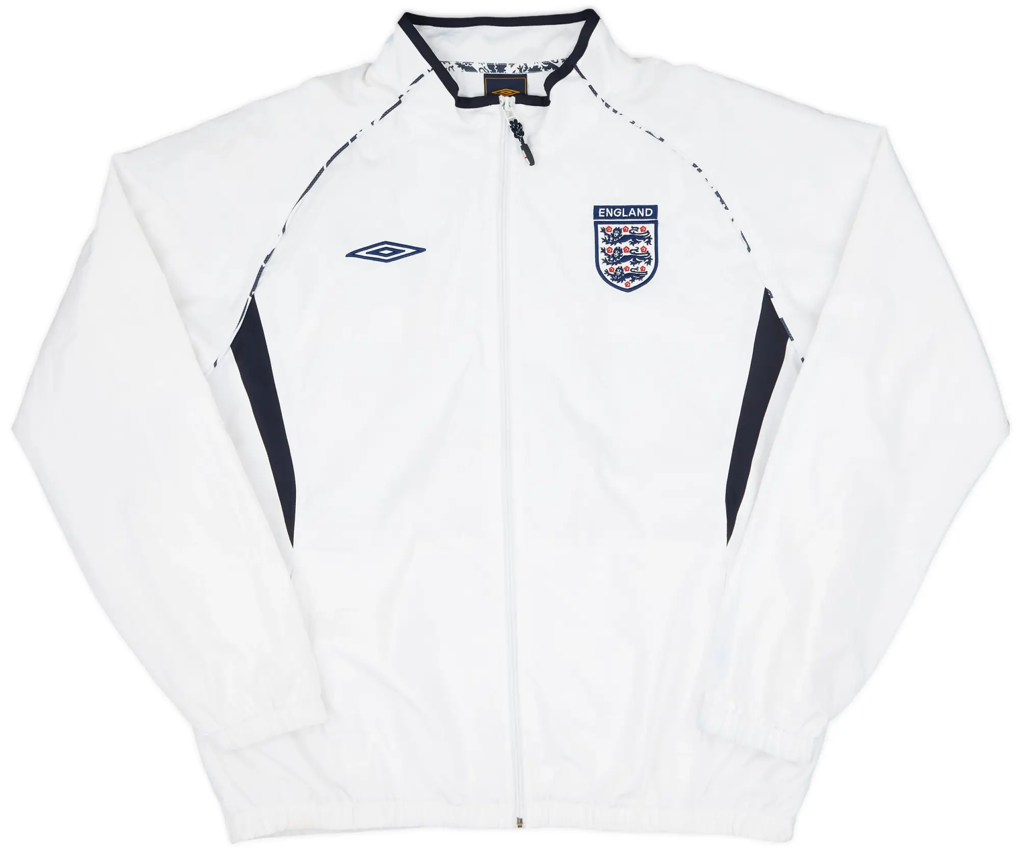 2007-08 England Umbro Track Jacket - 8/10 - (XXL)