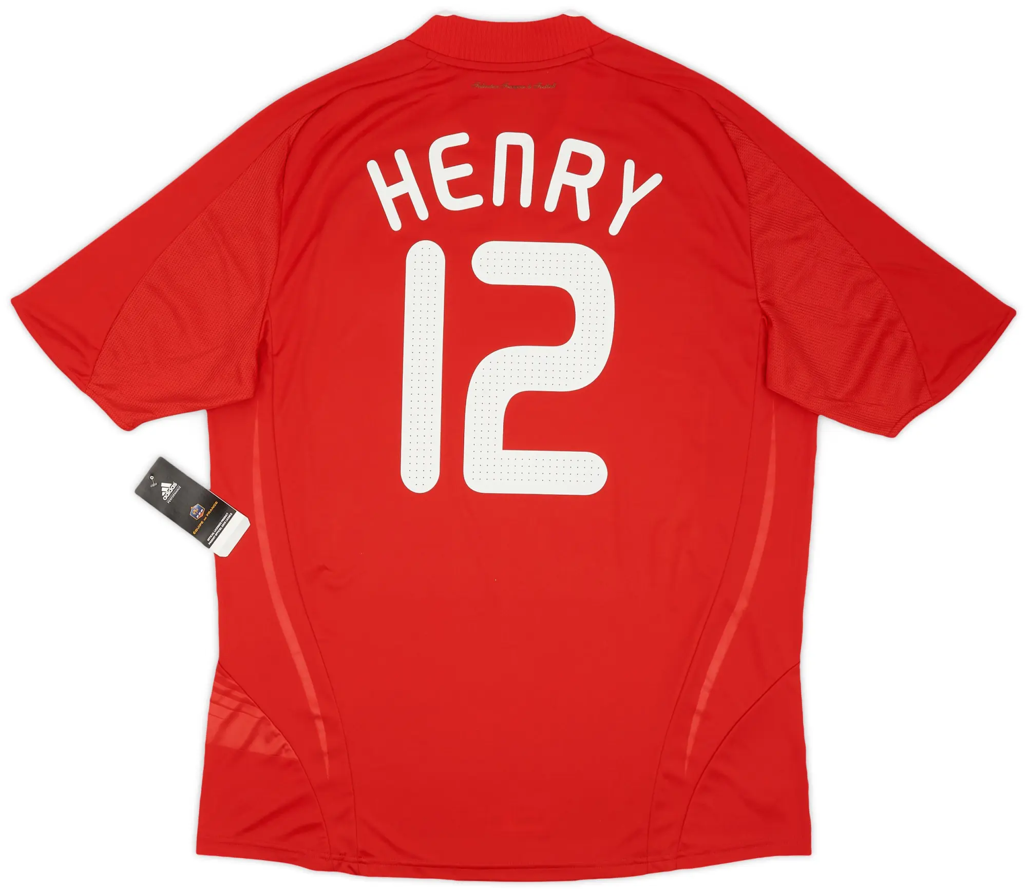 adidas 2007-08 France Away Shirt Henry #12 (XL)