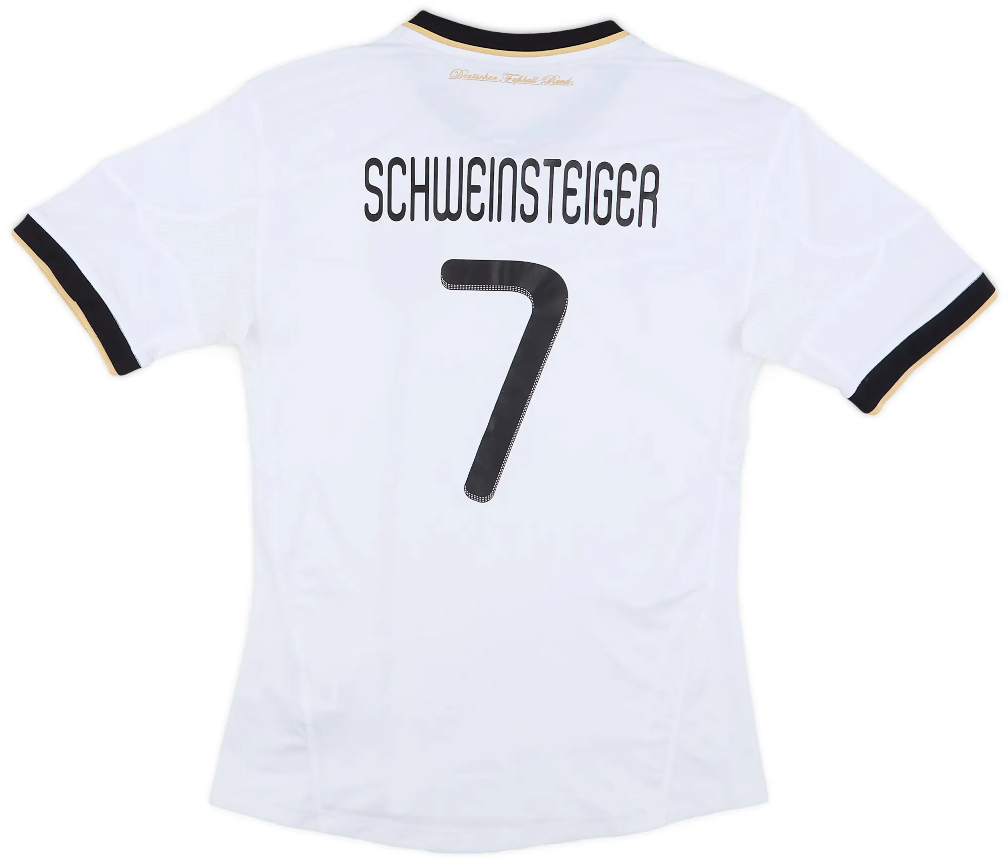 adidas 2010-11 Germany Home Shirt Schweinsteiger #7 - 8/10 - (Women's S)