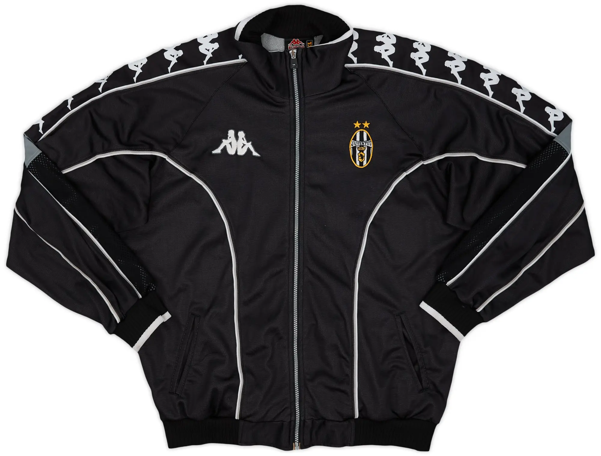 1998 99 Juventus Kappa Track Jacket 8 10 XXL JUVJ98636884used FOOTY.COM