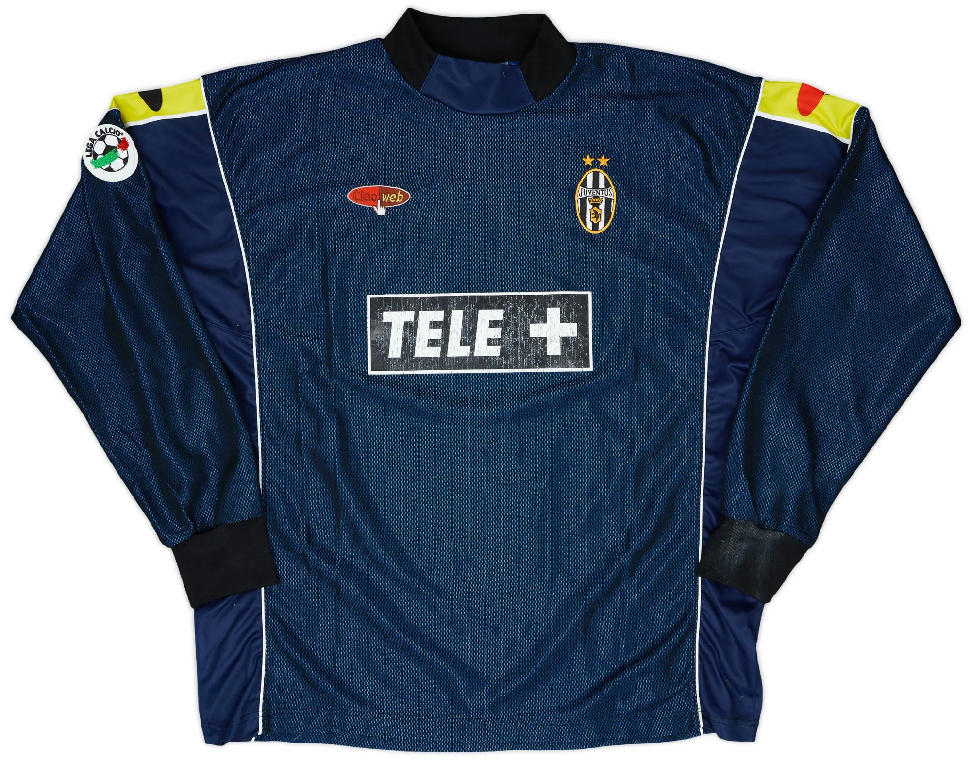 Lotto 2000-01 Juventus Match Issue GK Shirt #1