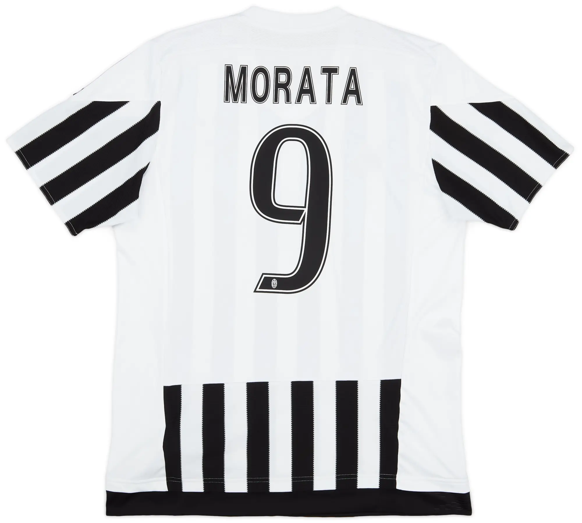 adidas 2015-16 Juventus Home Shirt Morata #9 - 8/10 - (L)