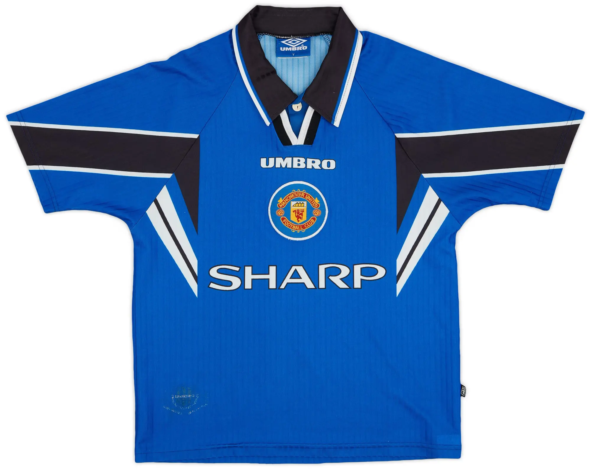 Umbro 1996-98 Manchester United Third Shirt - 8/10 - (Y)