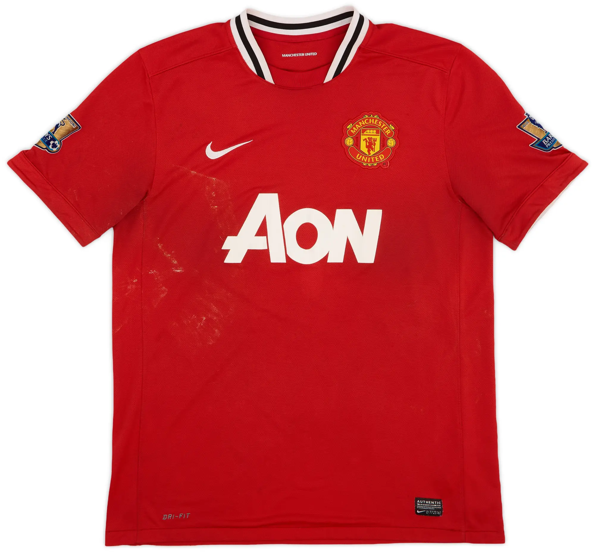 Nike 2011-12 Manchester United Home Shirt - 6/10 - (XL.Boys)
