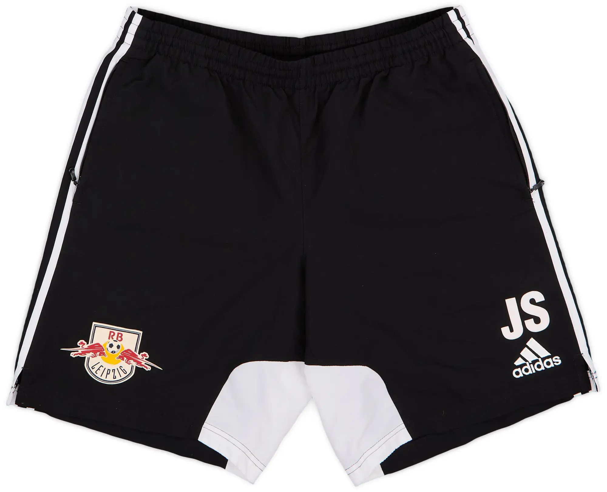 2010-11 RB Leipzig adidas Staff Issue Training Shorts 'JS' - 6/10 - (XL)