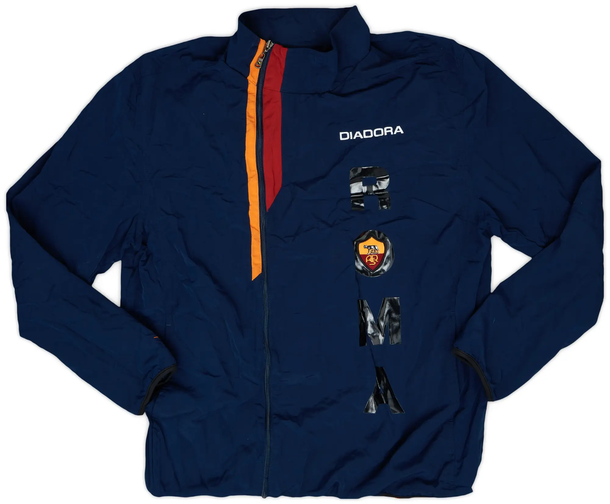 2004-05 Roma Diadora Track Jacket - 8/10 - (XL)