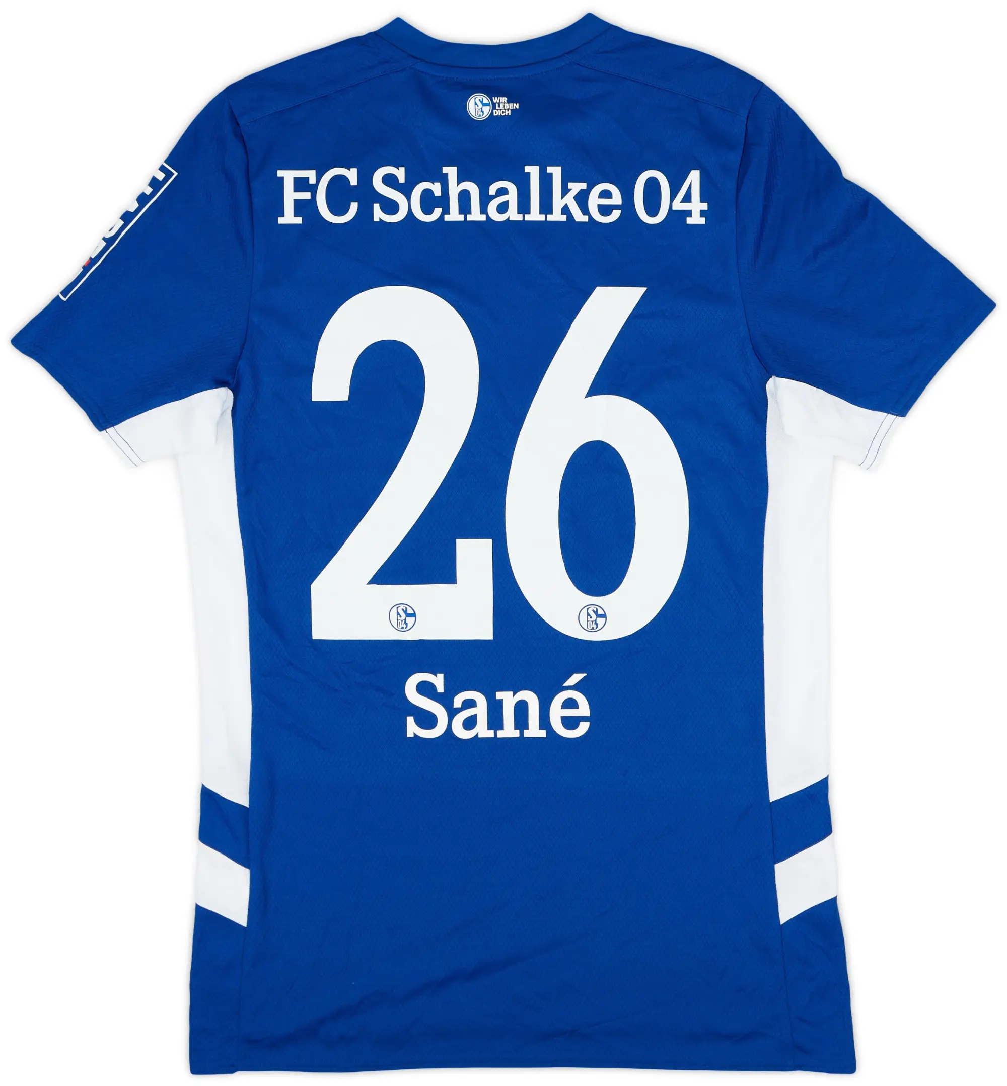 Umbro 2021-22 Schalke Home Shirt Sane #26 (S)