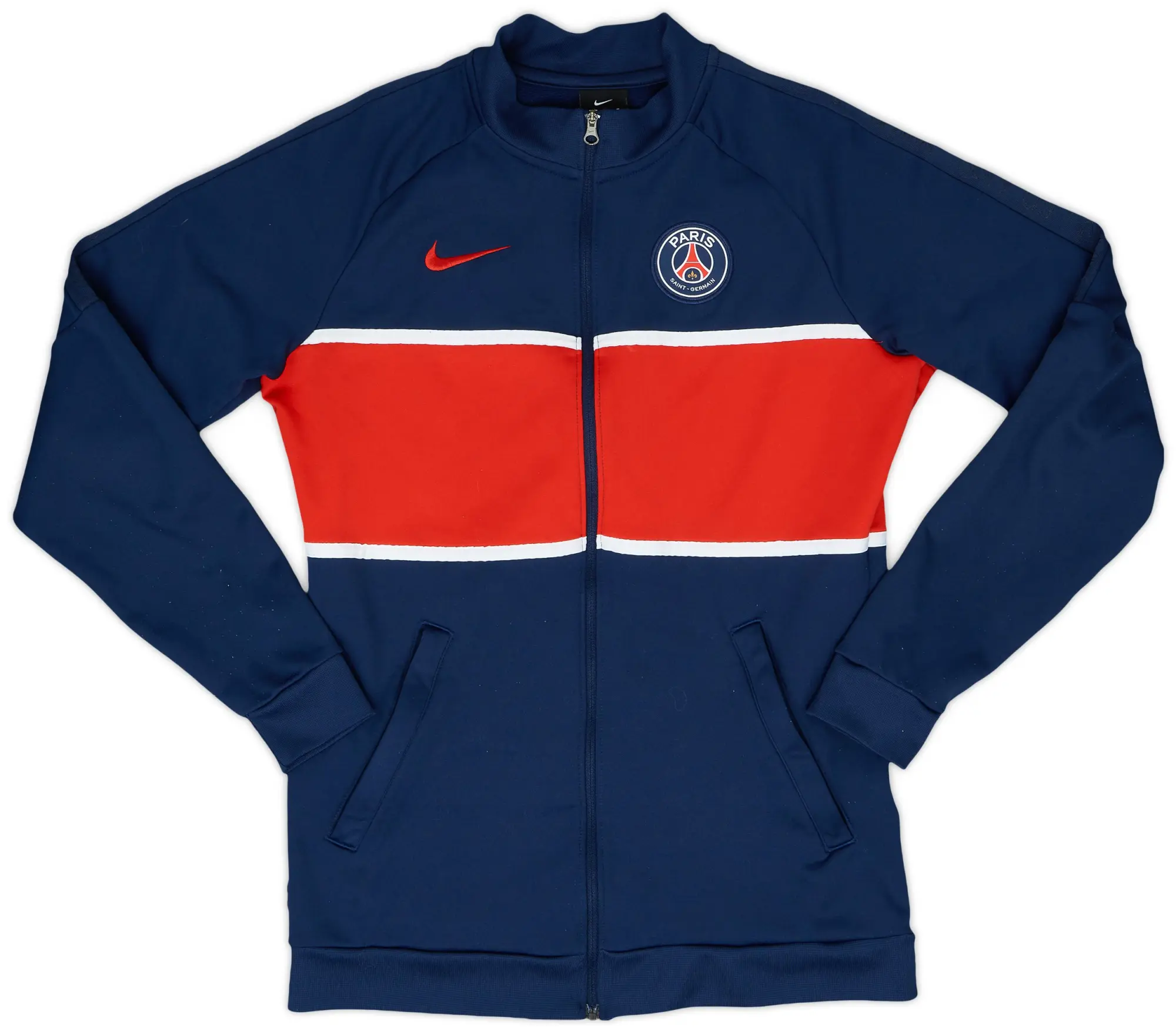 2020-21 PSG Nike Track Jacket - 8/10 - (S)