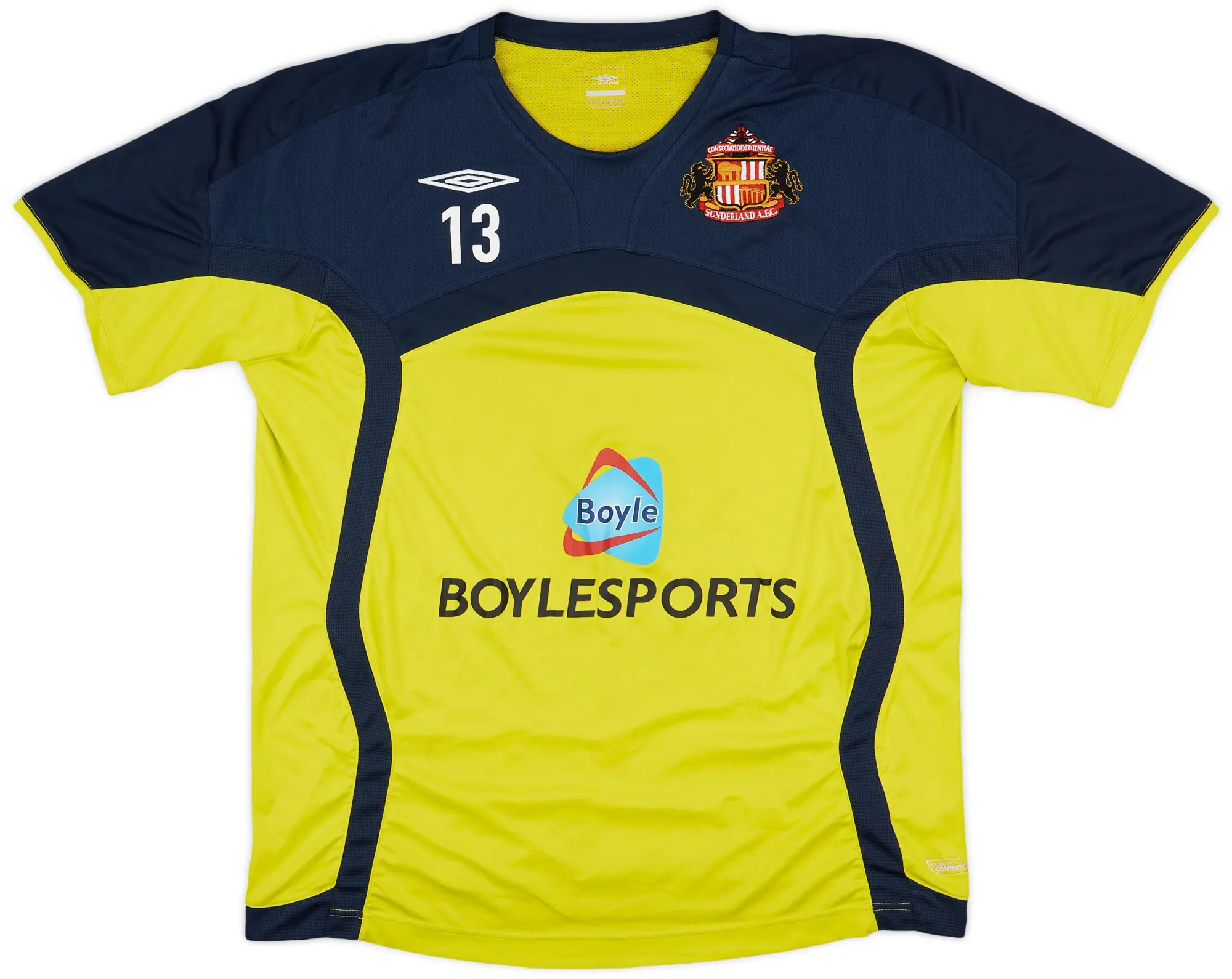 2009-10 Sunderland Player Issue Umbro Training Shirt #13 - 8/10 - (XL)