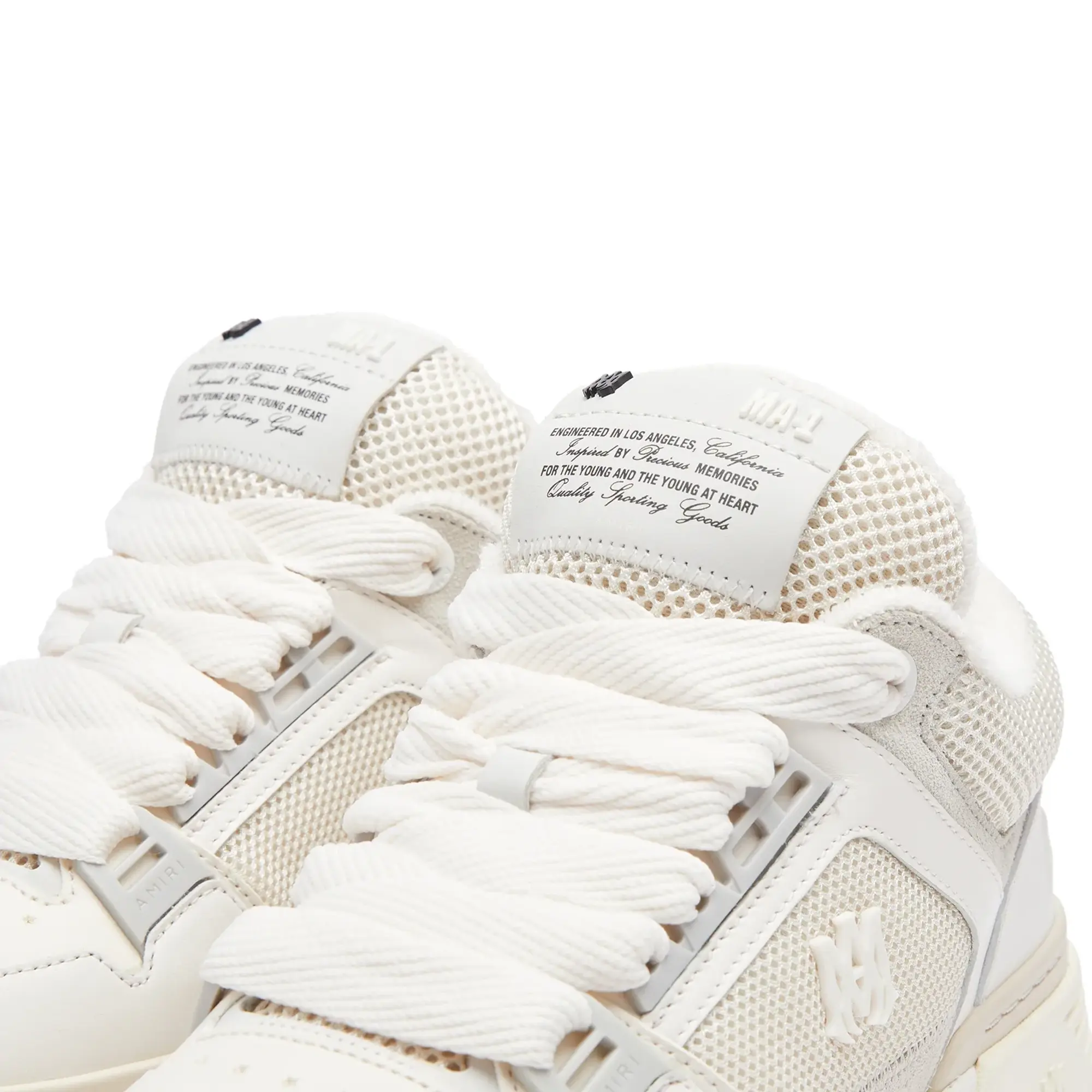 AMIRI Men's MA-1 High Sneaker Alabaster