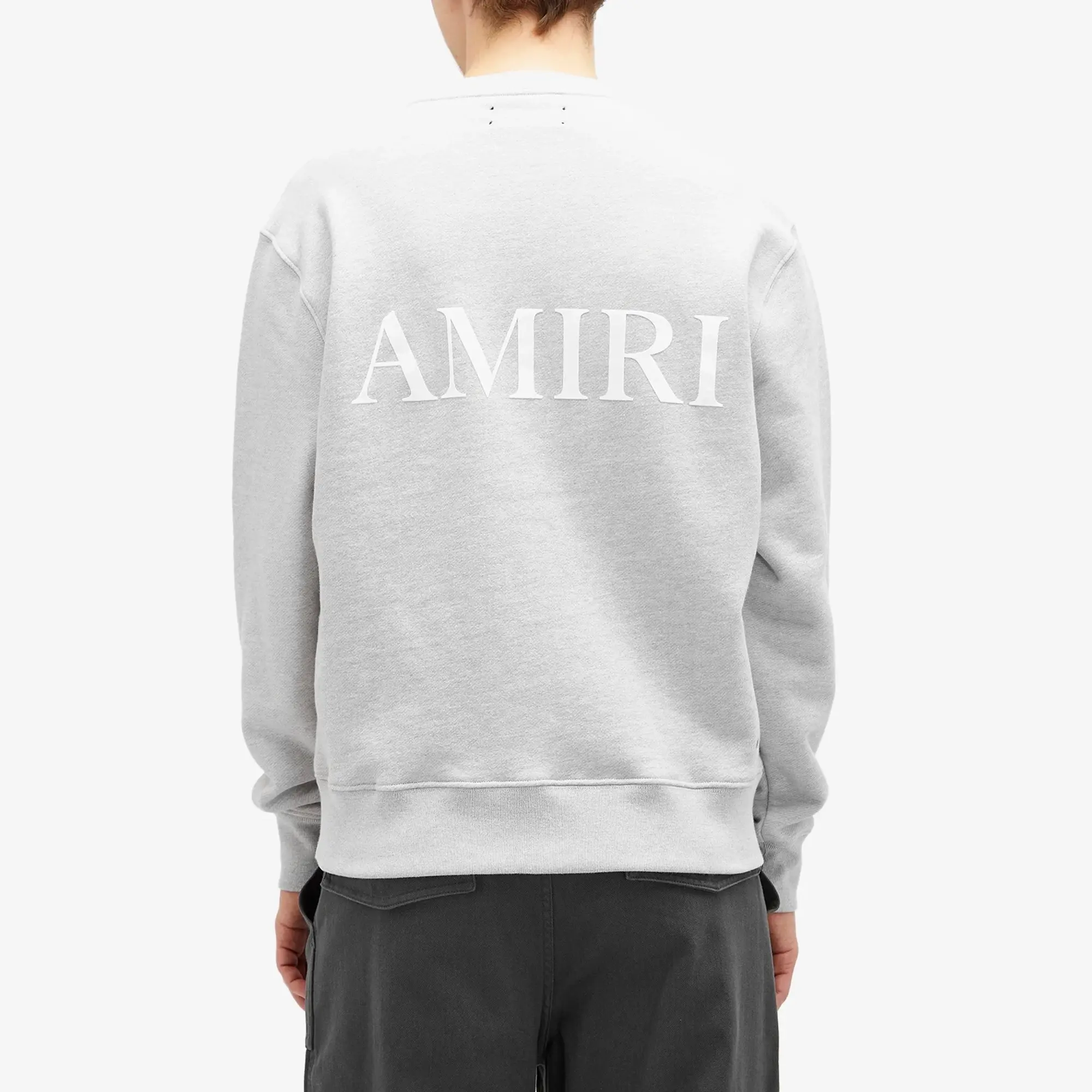 AMIRI Men's MA Core Logo Sweatshirt Grey