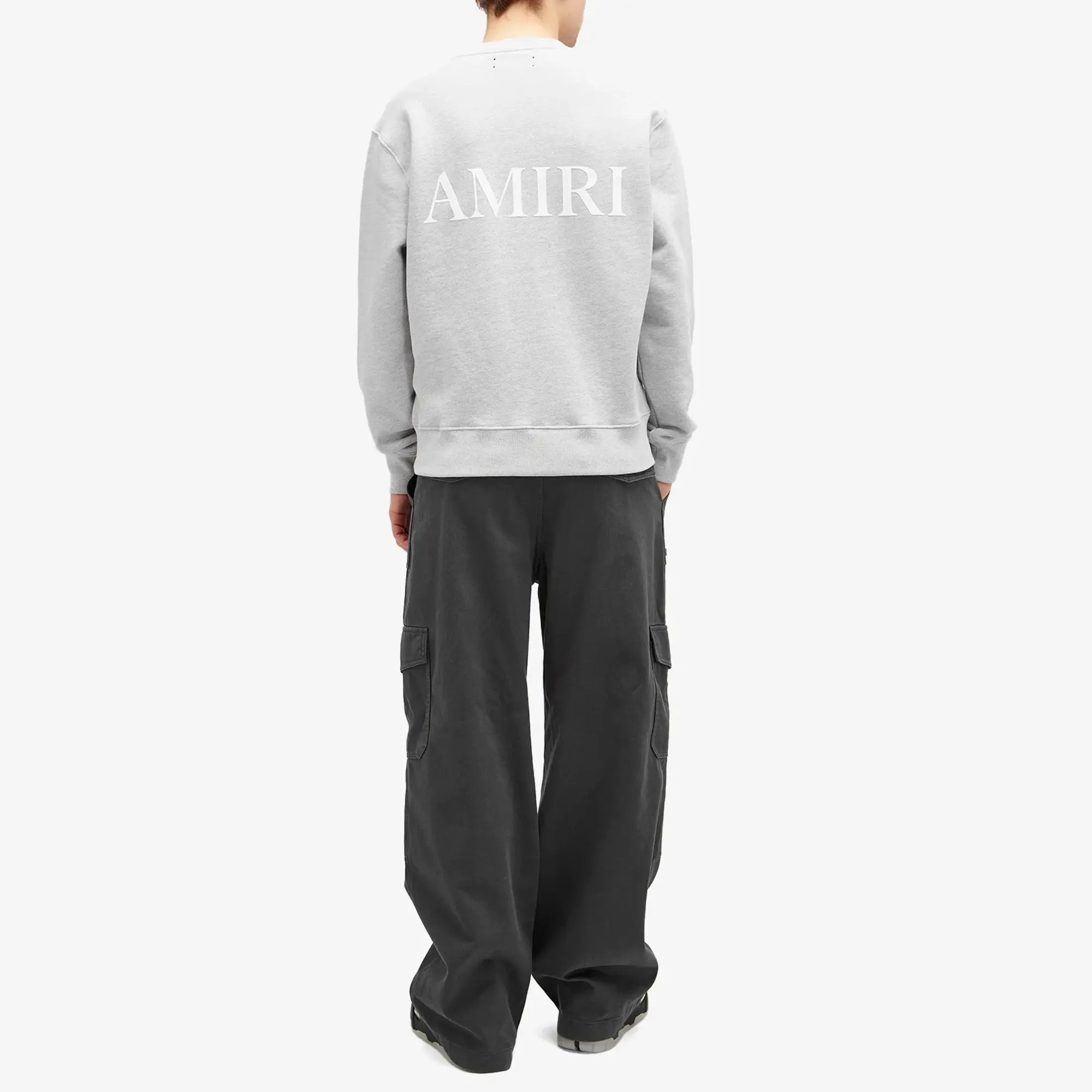 AMIRI Men's MA Core Logo Sweatshirt Grey